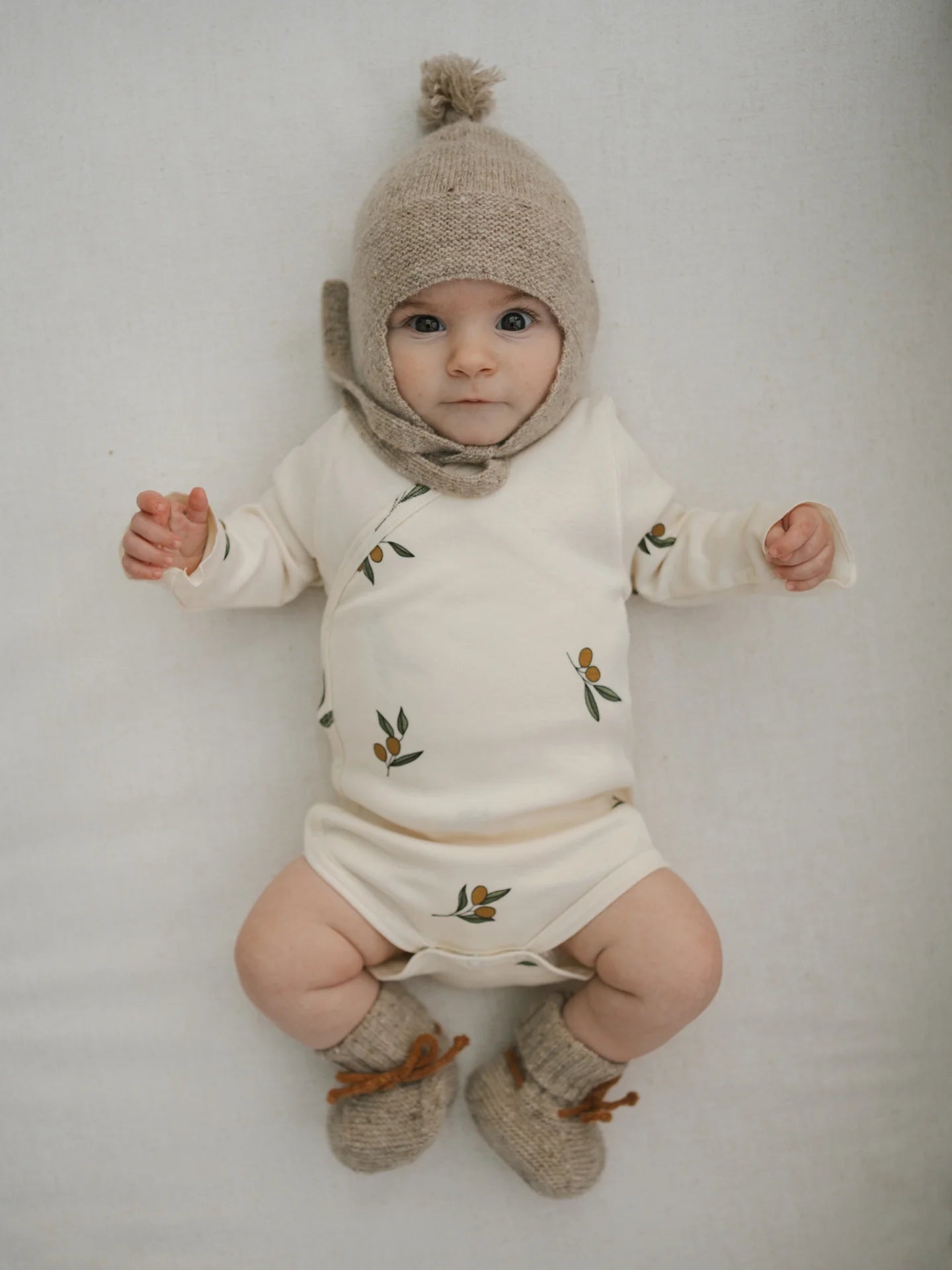 ORGANIC ZOO  Olive Garden Wrapover Bodysuit