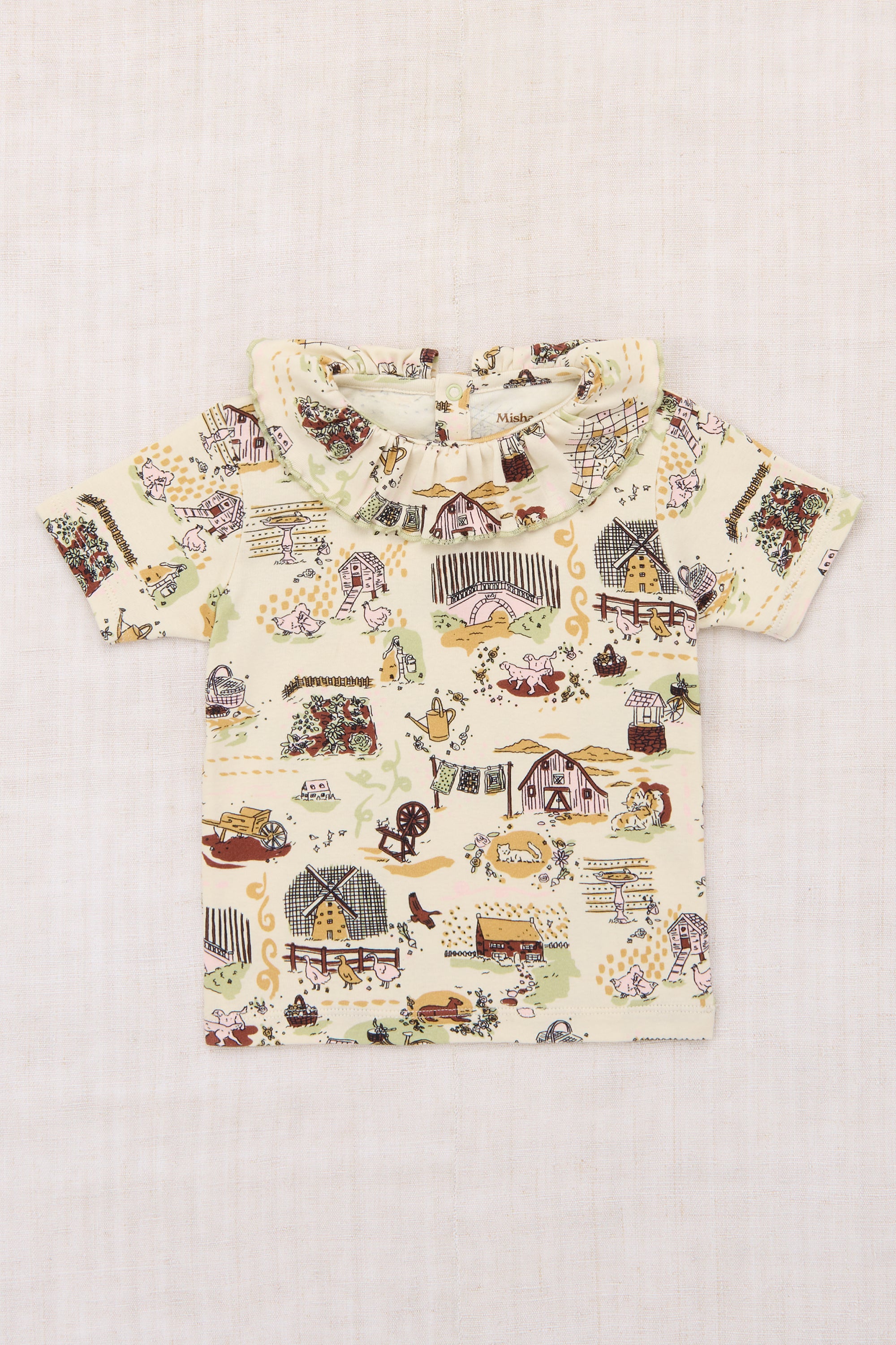 Misha & Puff  PALOMA TEE  MARZIPAN STORYLAND  26ss Drop2