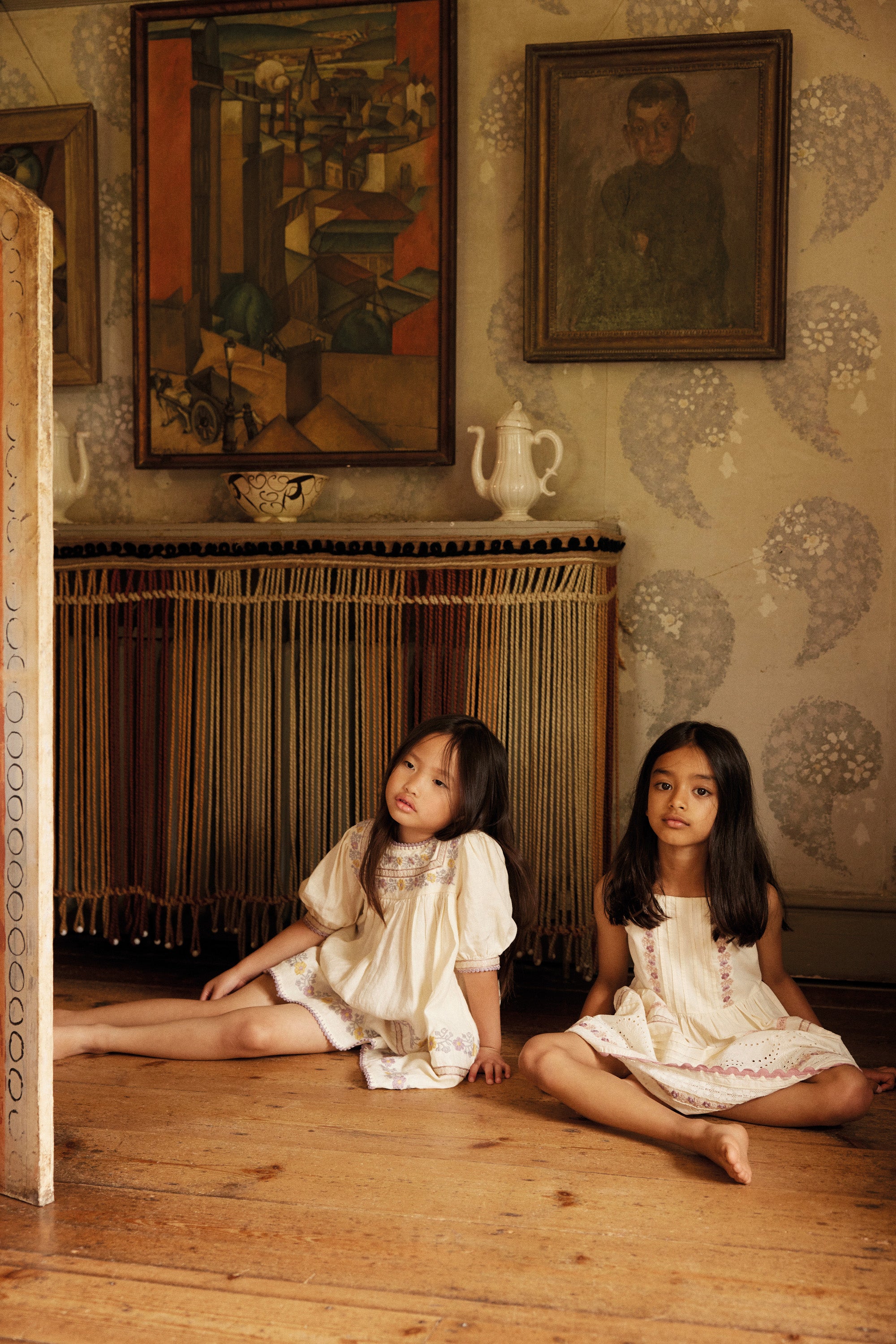 ワンピース 2026 Apolina Patsy Ribbons Dress - Cream APOLINA PATSY RIBBONS DRESS CREAM