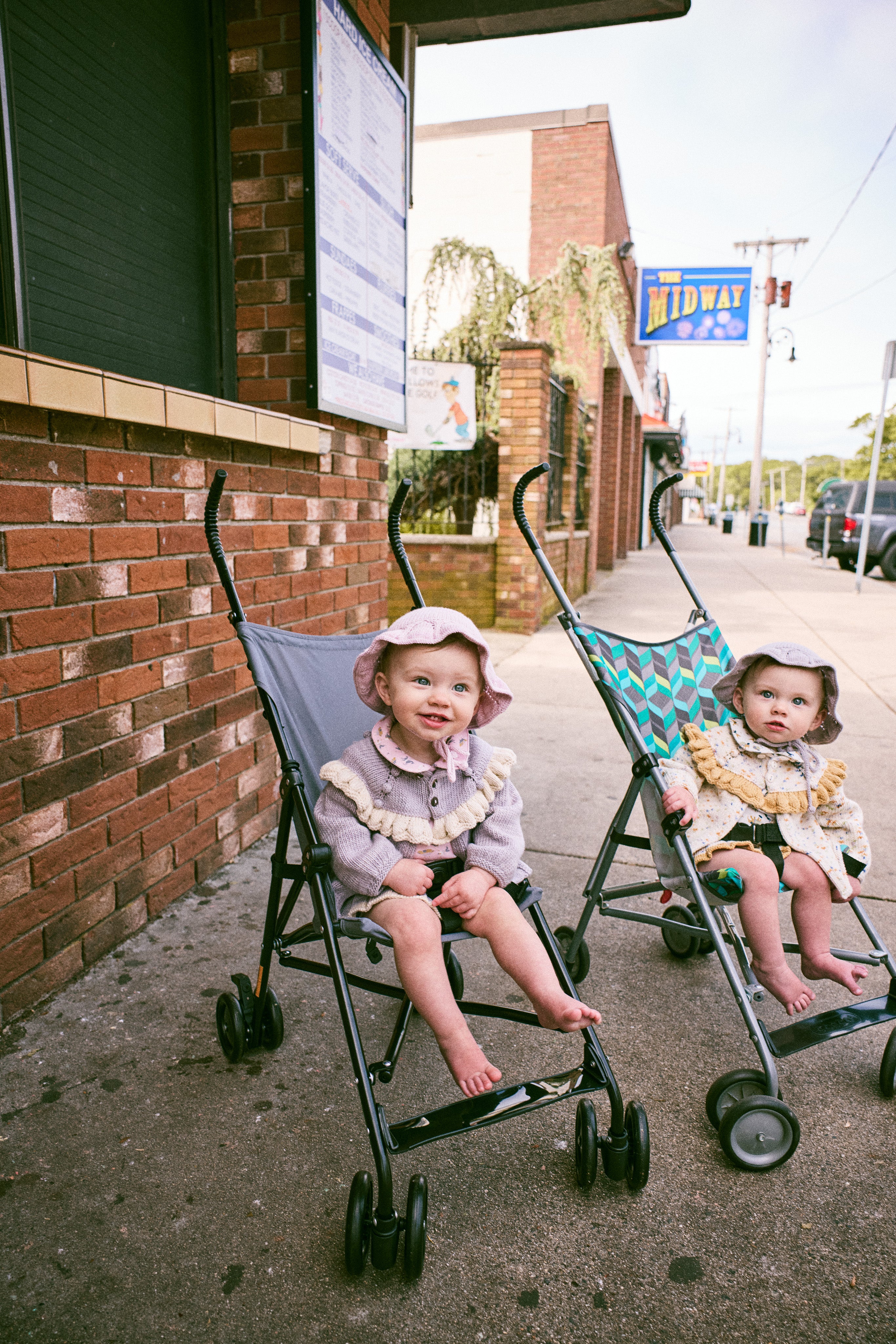 Misha & Puff　BABY STARLING SUNHAT  MIST  26ss Drop1