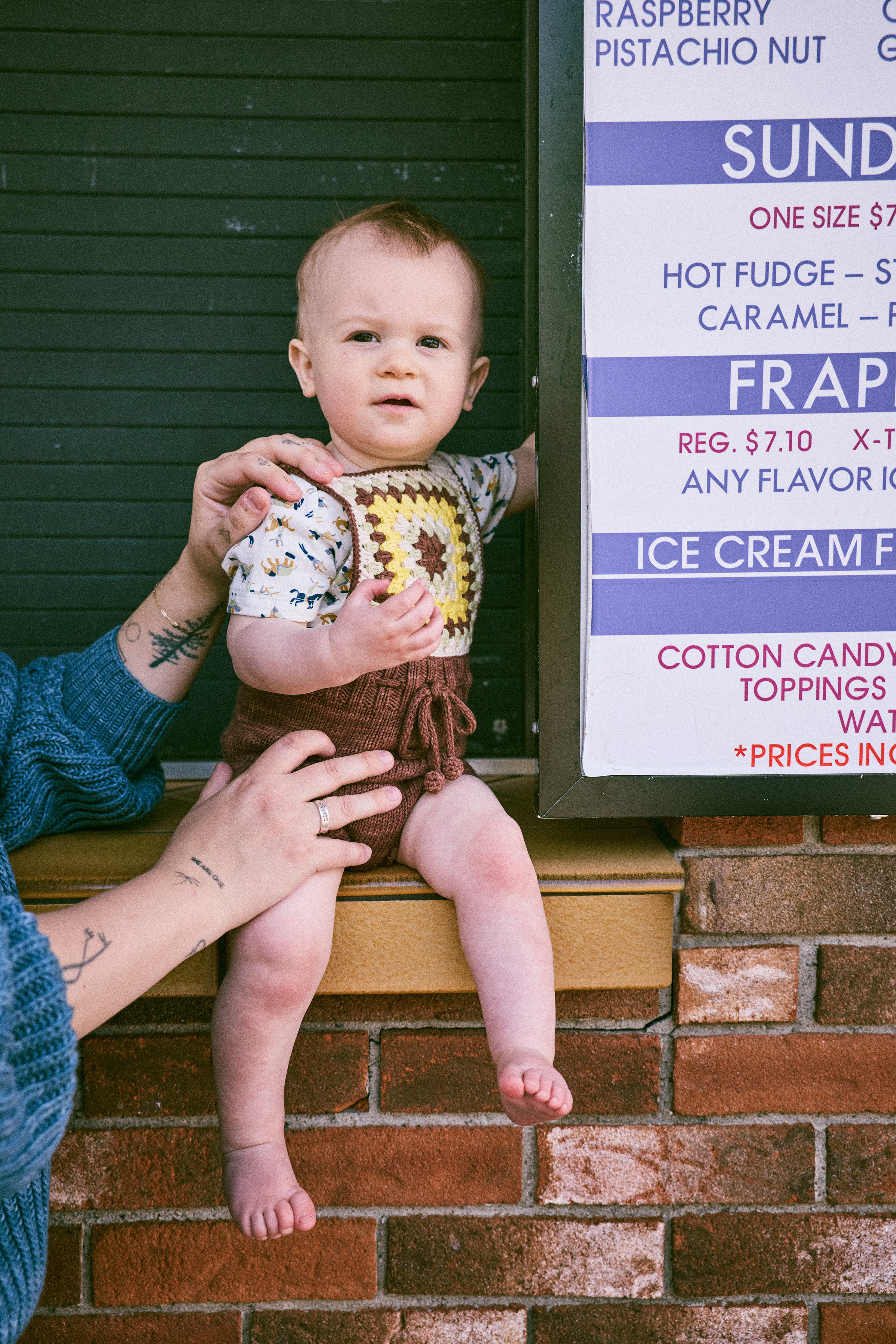 Misha & Puff　BABY LAP ONESIE  MARZIPAN CIRCUS  26ss Drop1