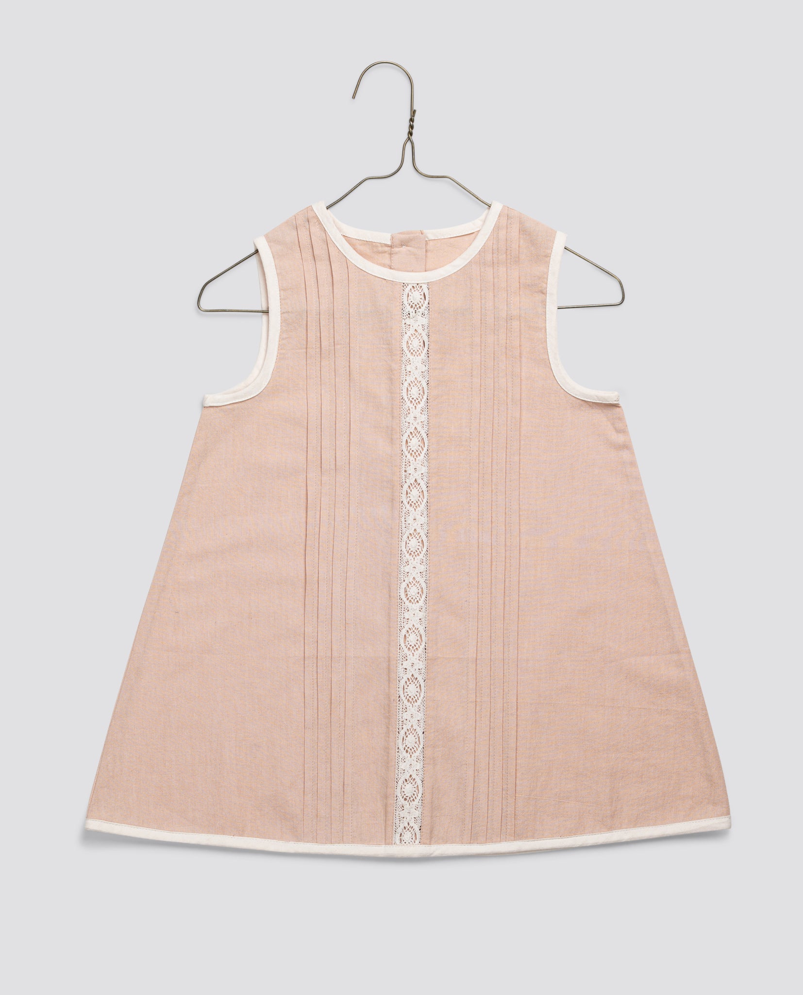 little cotton clothes  Hannah Dress in powder