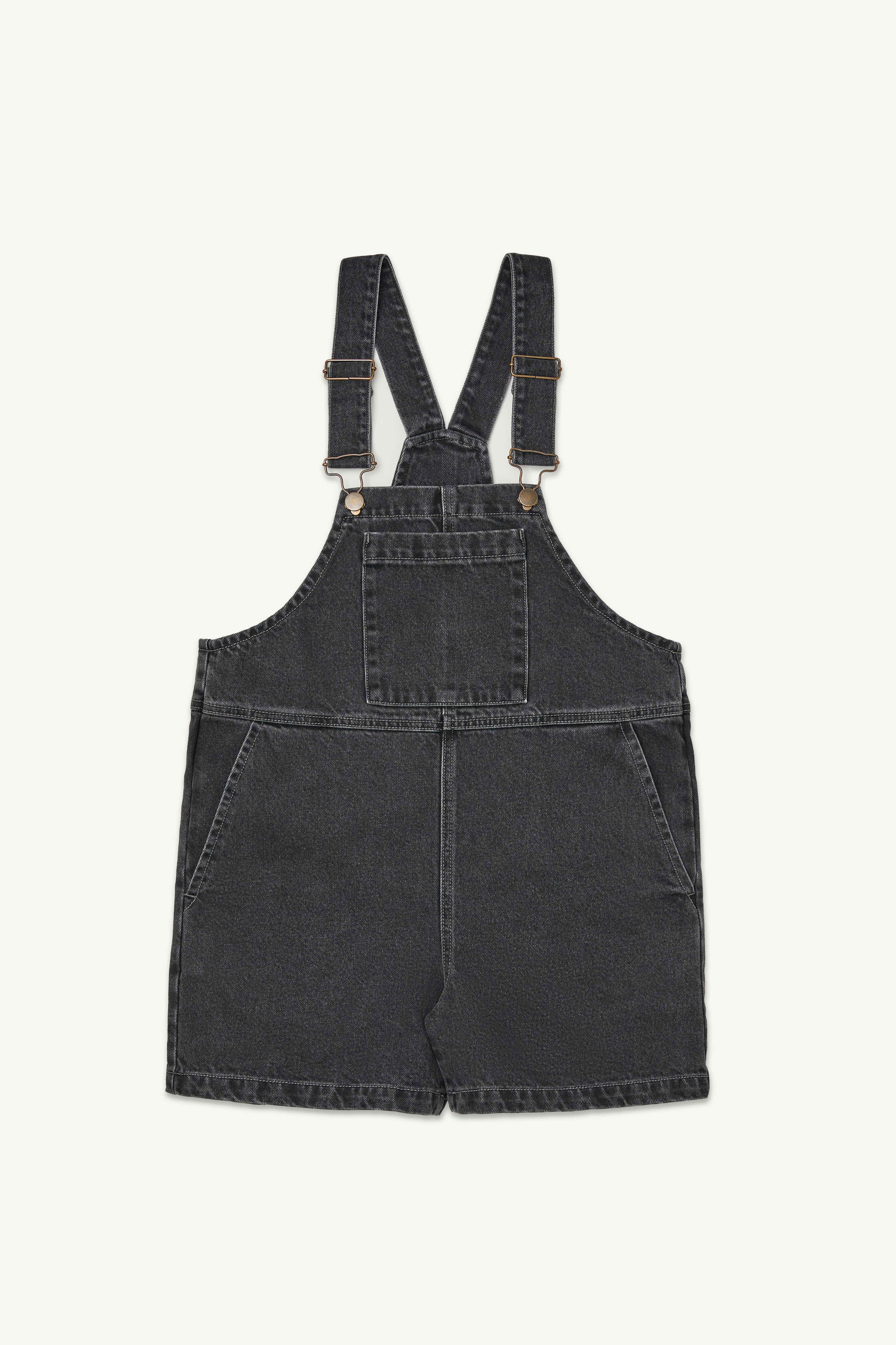 main story　Short Dungaree  Faded Black