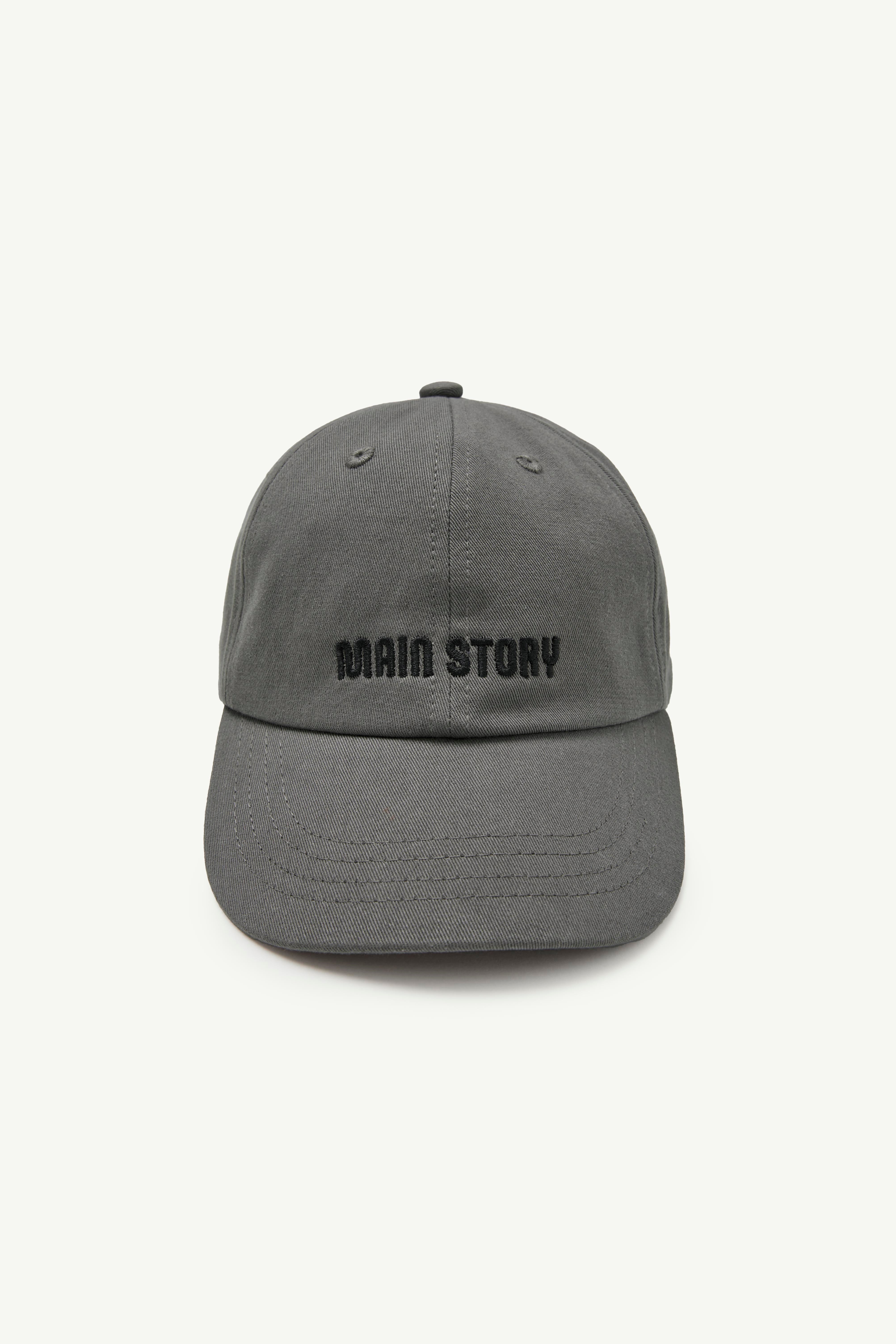 main story　Cap  Grey Twill