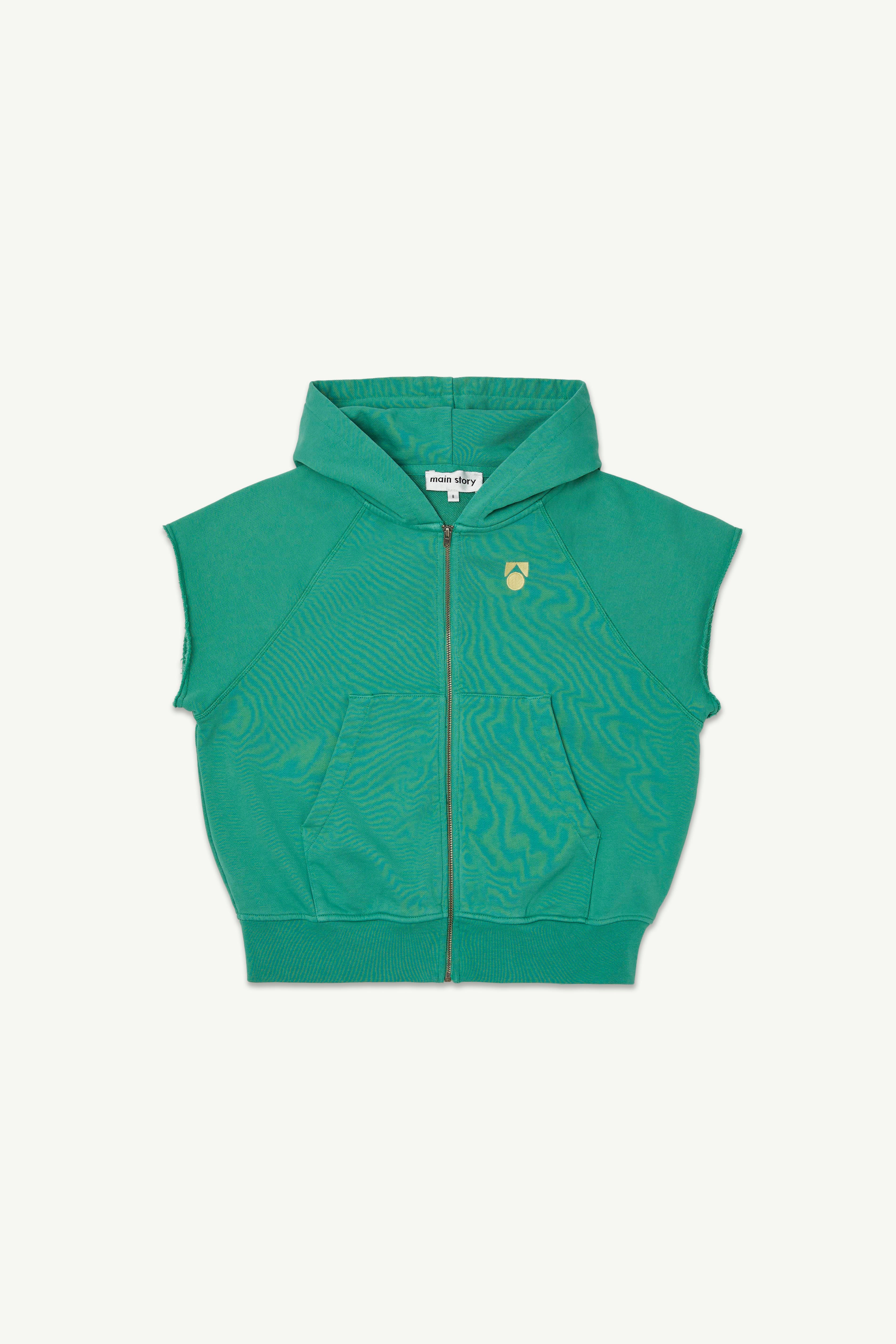 main story　Hooded Tank  Bottle Green