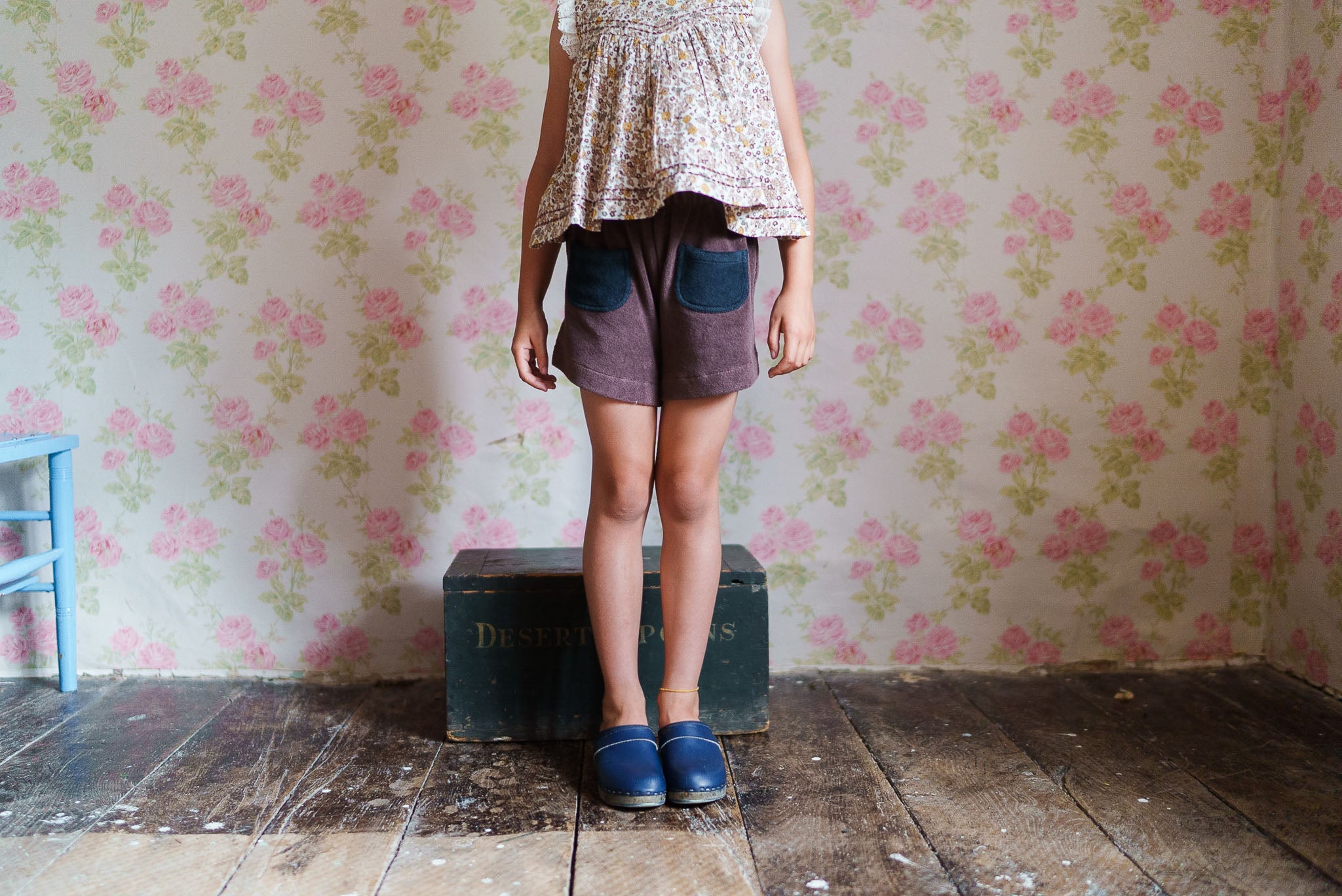 little cotton clothes  Rosa Blouse Yarrow Floral