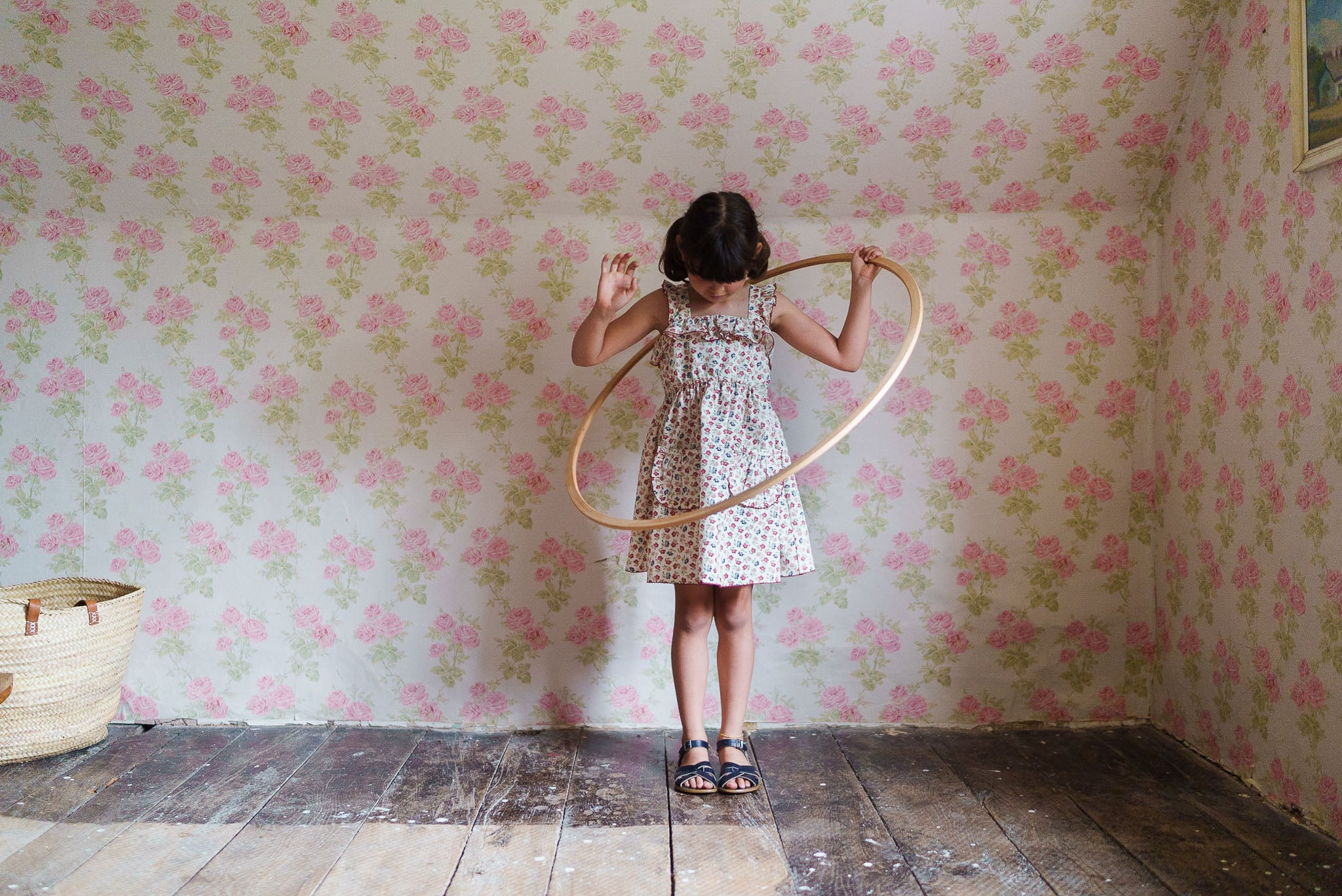 little cotton clothes  Sandy Dress Sundae Floral