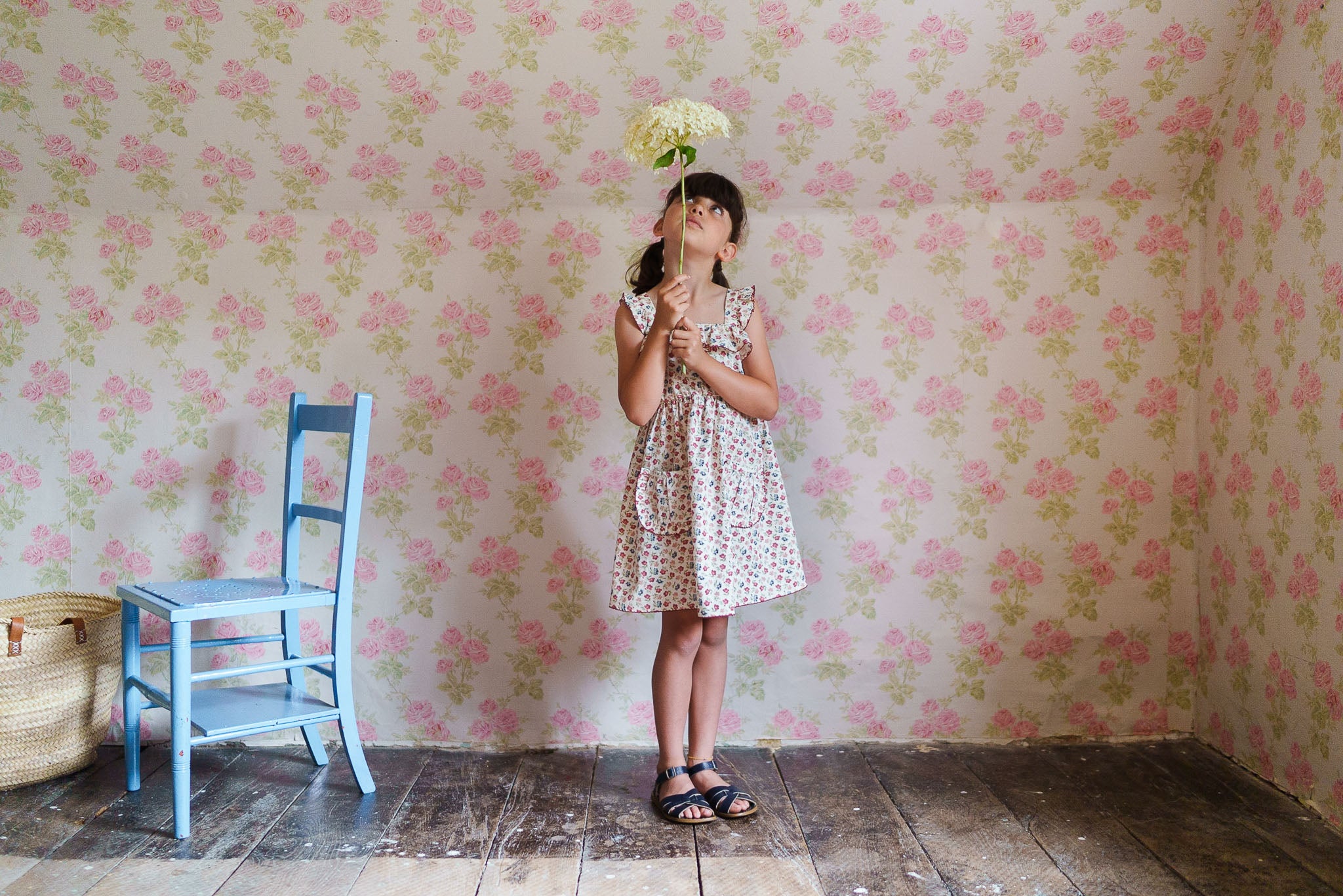 little cotton clothes  Sandy Dress Sundae Floral