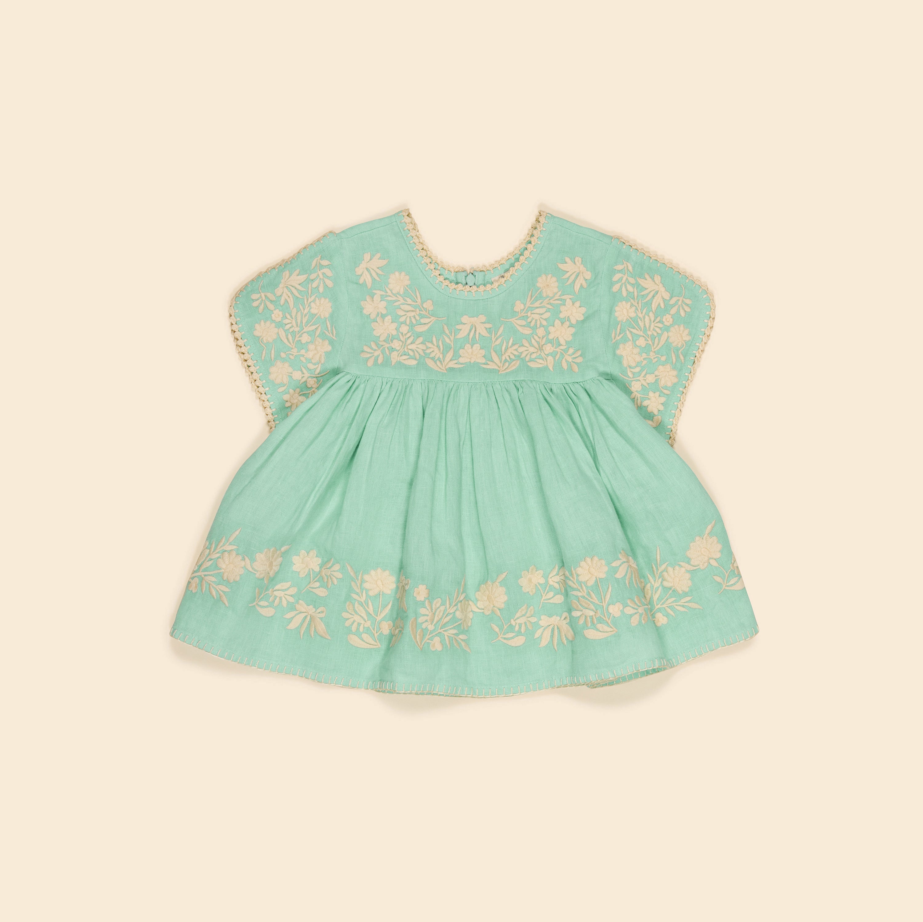 APOLINA  STEVIE BLOUSE - SEAGLASS