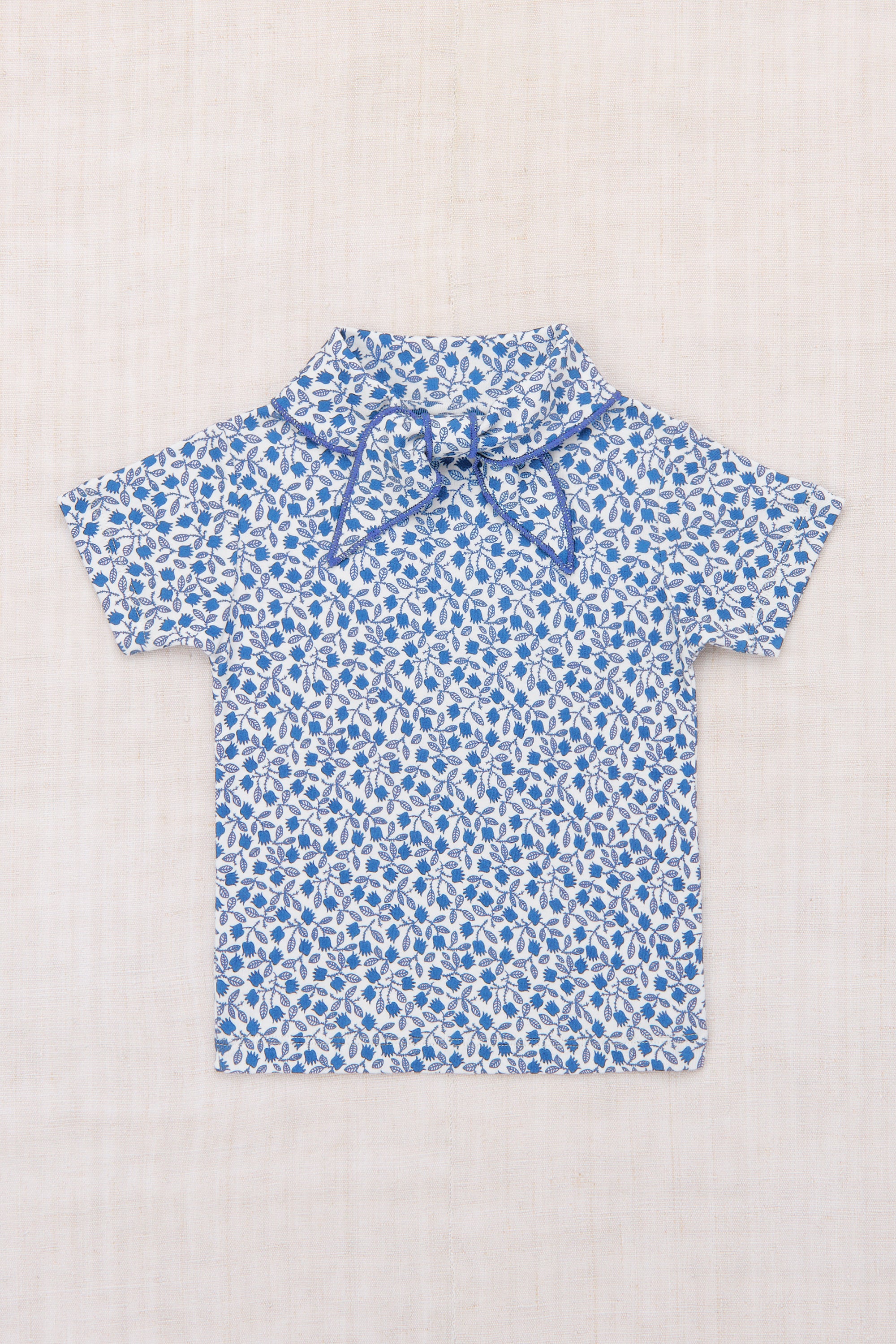 Misha & Puff SCOUT TEE BLUE RIBBON LISSE FIELDS 26ss Drop1