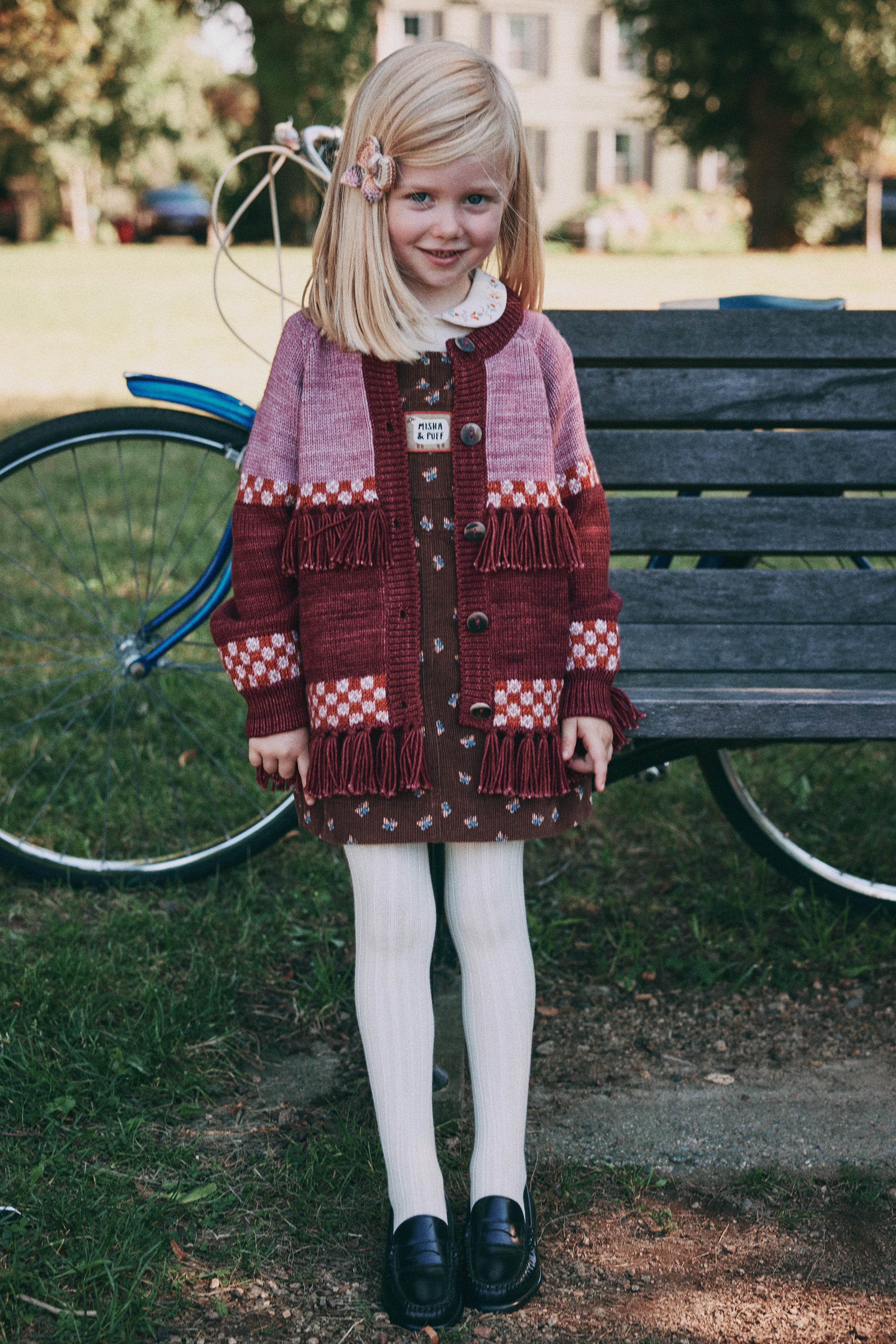 Misha & Puff BABY PUFF BOW SET MOCHI SPACE DYE  26FA Drop2