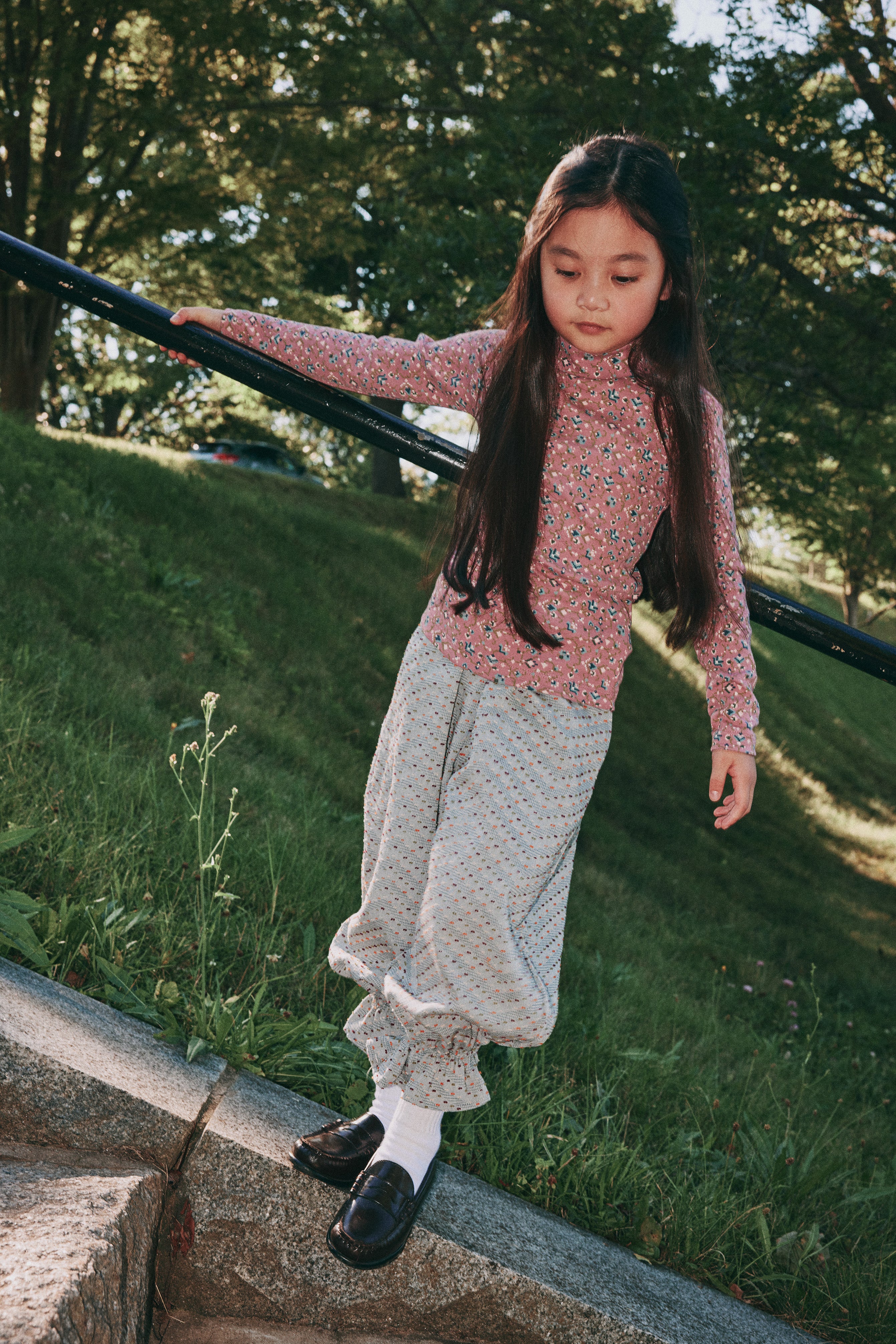 Misha & Puff  ZUZU PANT MARINE BLUE CELEBRATION  26FA Drop2