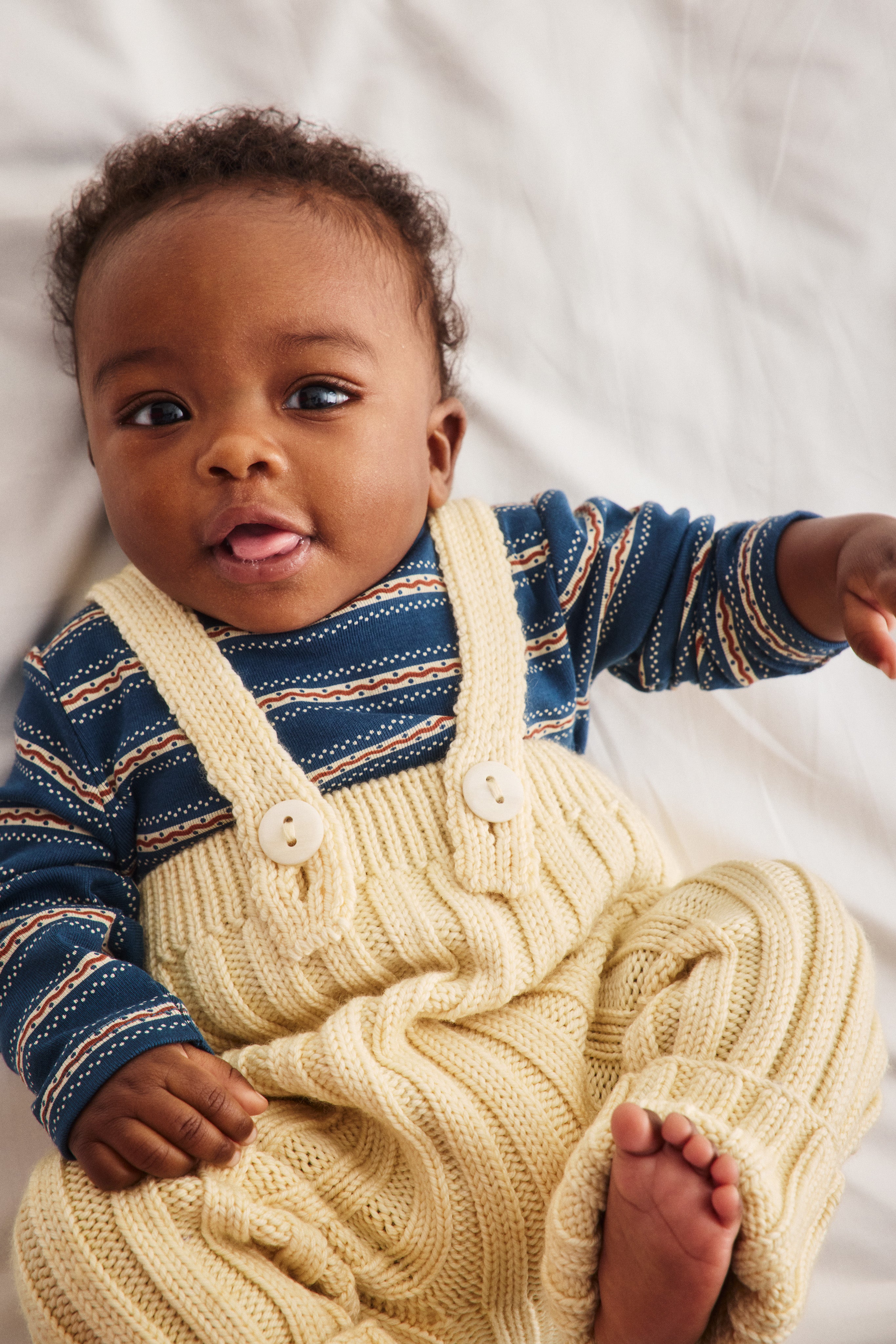 Misha & Puff BABY RIB LONGIES (NUTMEG) 26aw Drop1