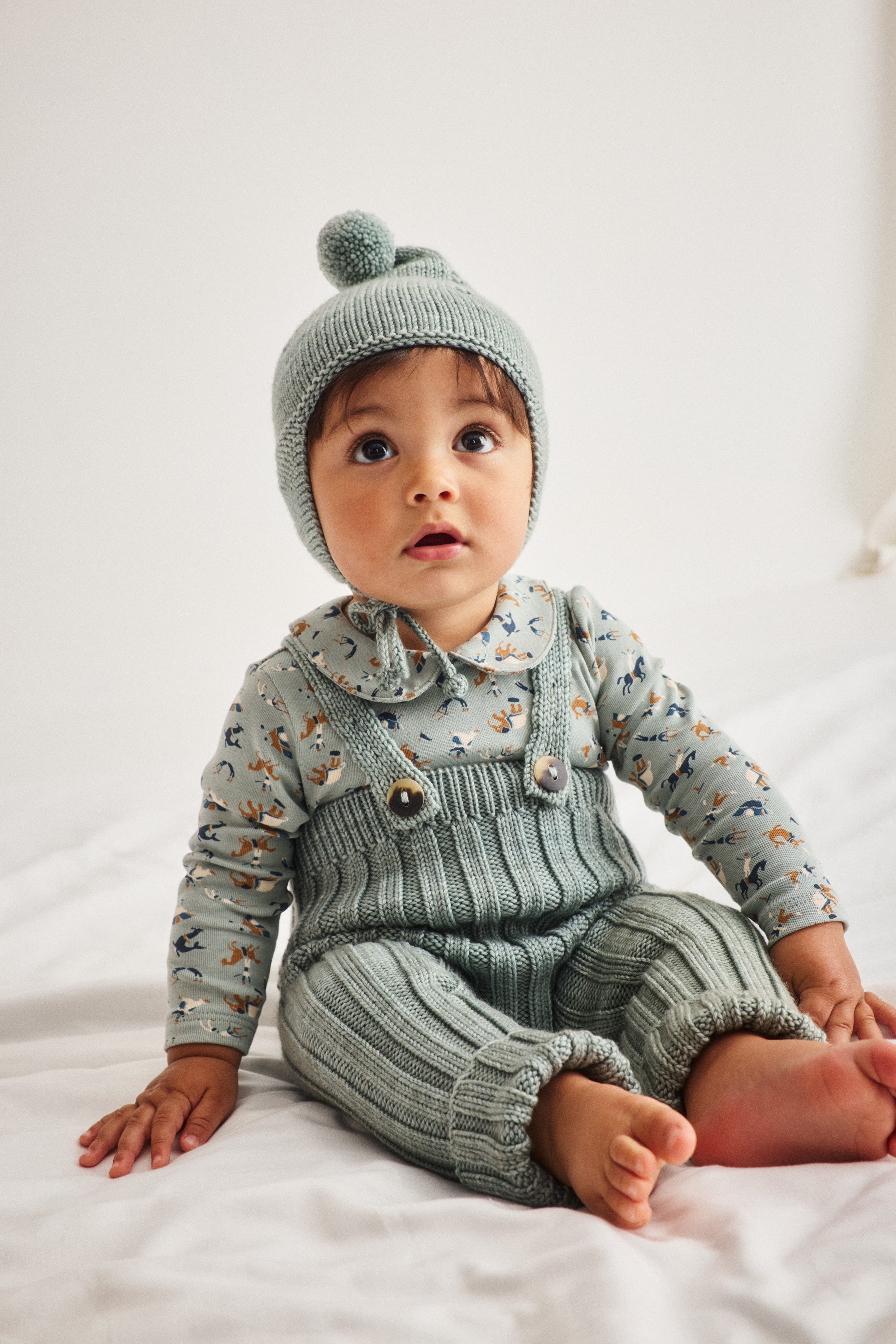 レッグウェア Misha & Puff / Rib Longie 6-12m Misha & Puff BABY RIB LONGIES (ONSEN) 26aw Drop1