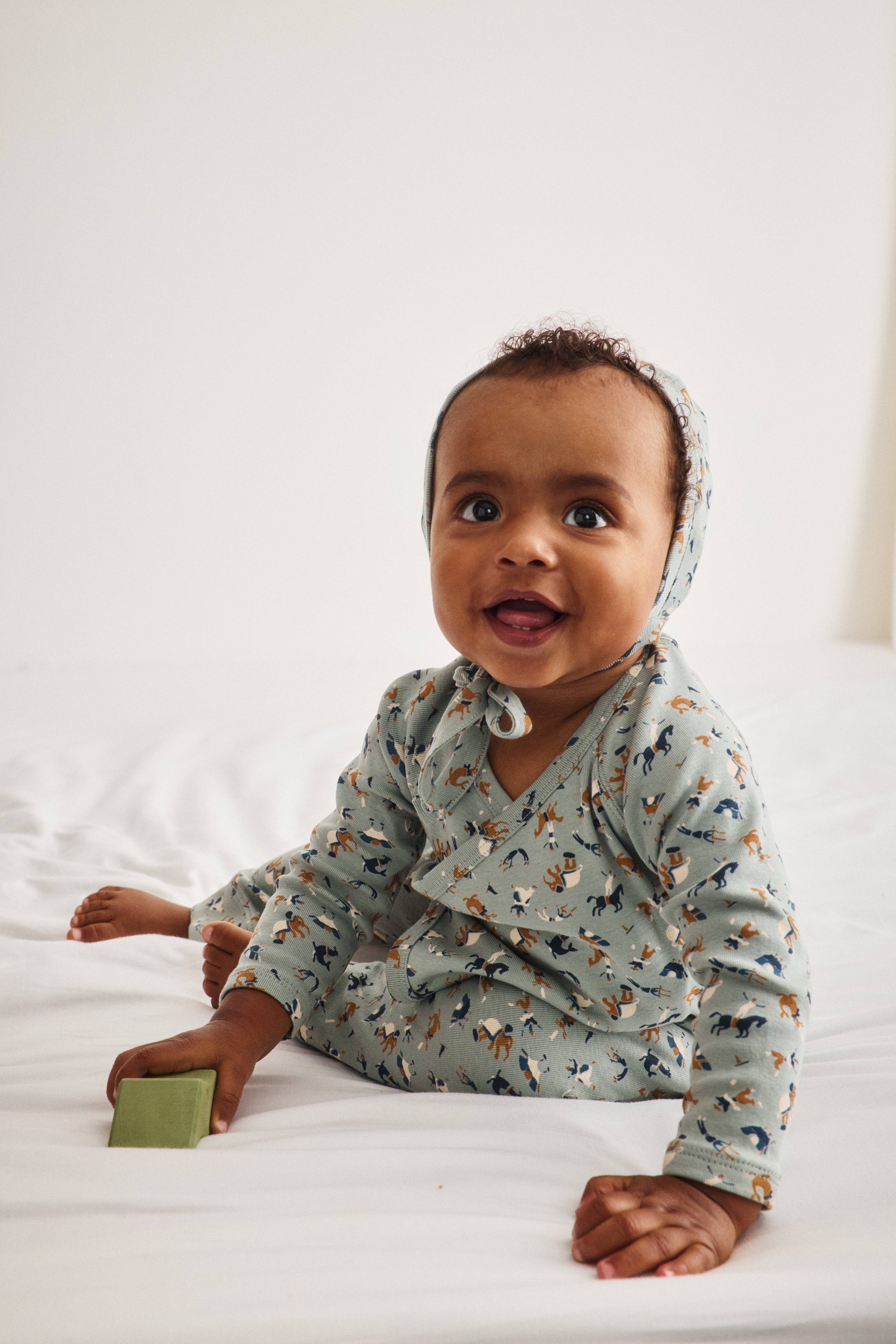 Misha & Puff BABY WRAP SET (ONSEN CIRCUS) 26aw Drop1