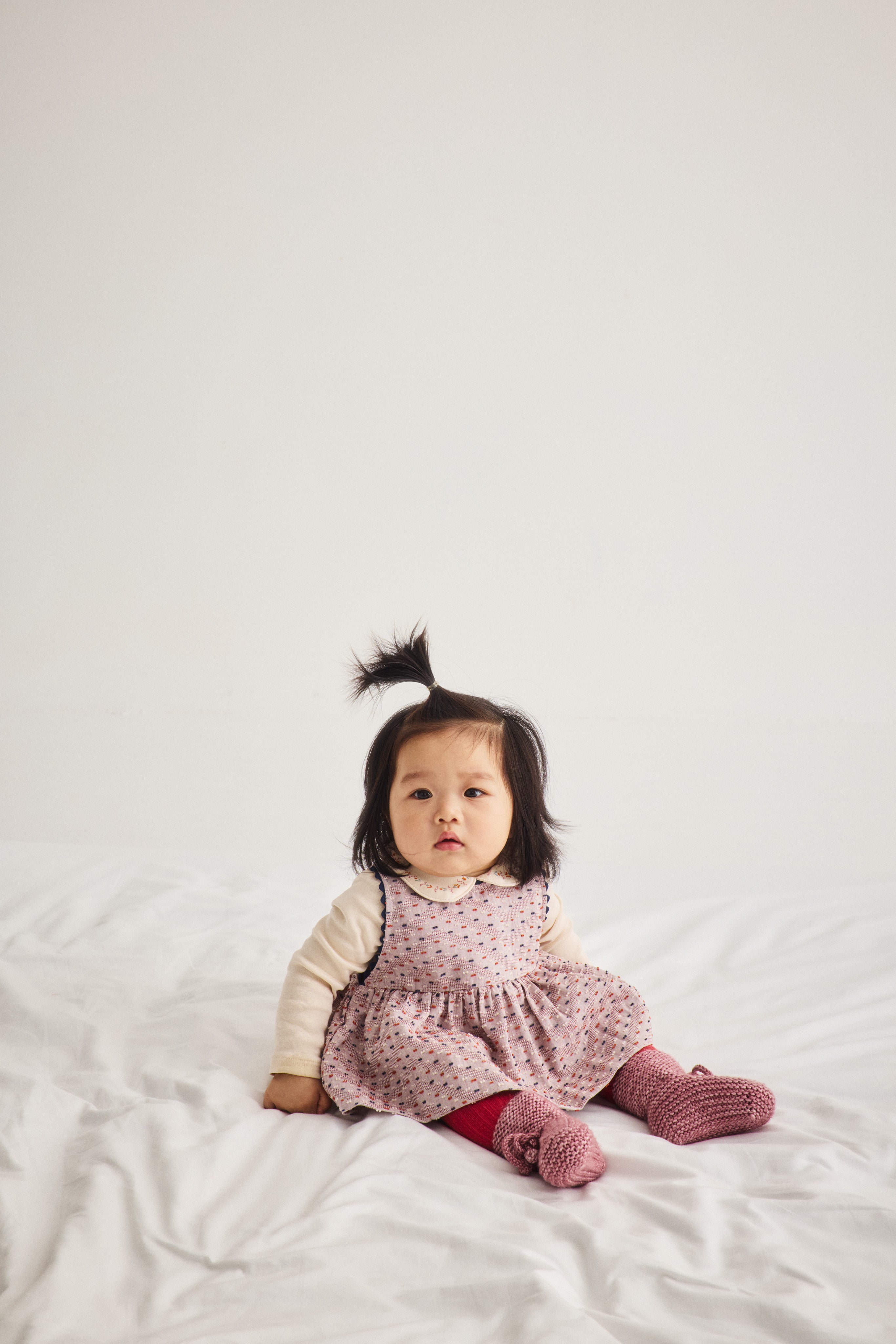 Misha & Puff　BABY CLASSIC BOOTIES (ANTIQUE ROSE)　26aw Drop1