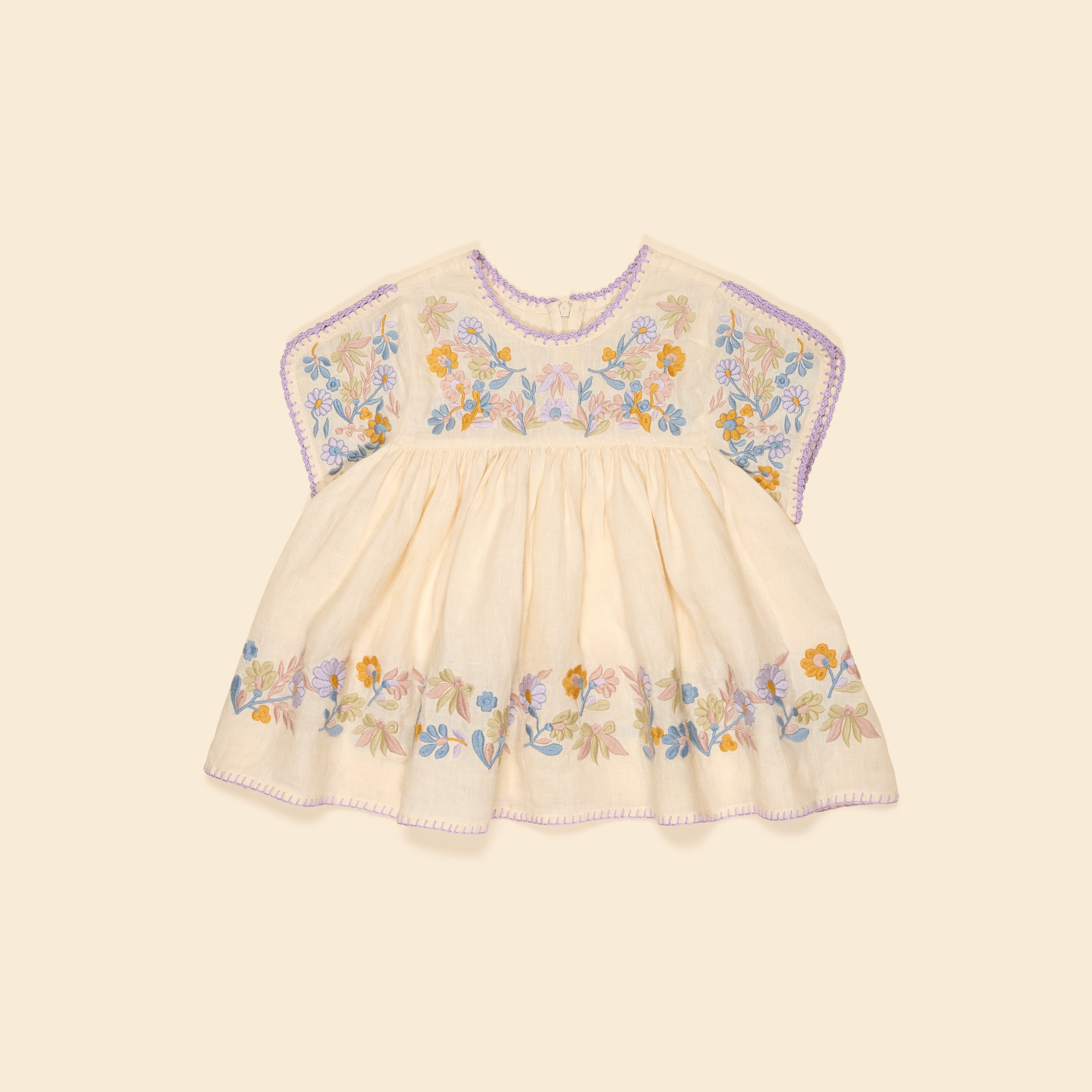 ワンピース Apolina Stevie Blouse cream 3-5y APOLINA STEVIE BLOUSE CREAM
