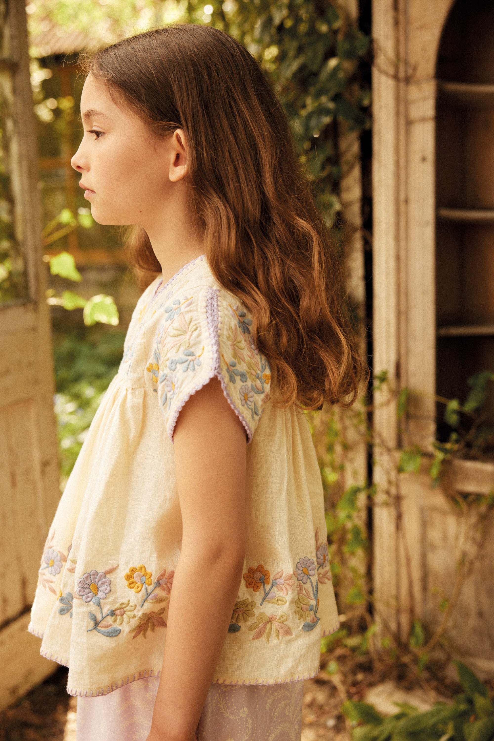 ワンピース Apolina Stevie Blouse cream 3-5y APOLINA STEVIE BLOUSE CREAM