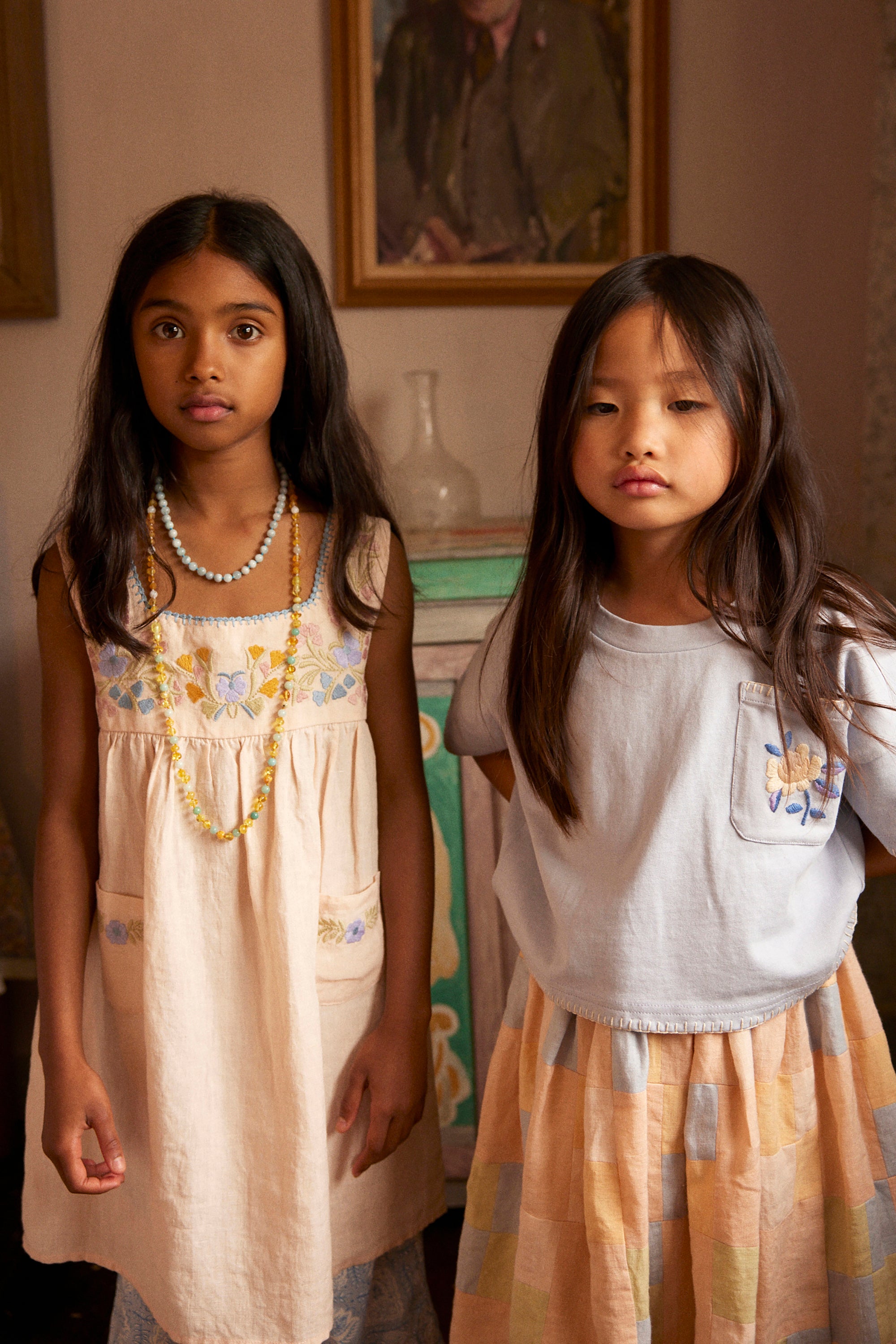 APOLINA  TABITHA DRESS - BLUSH