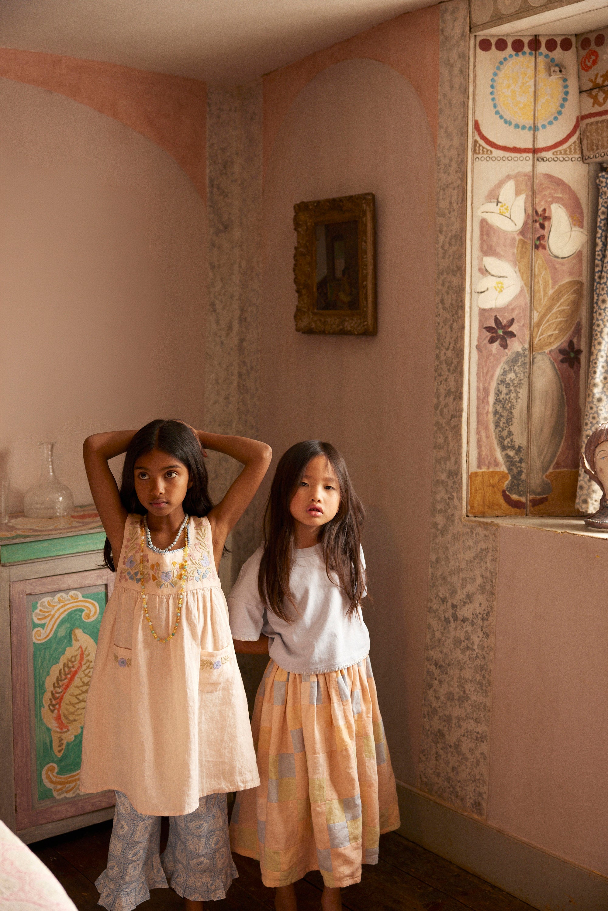 APOLINA  TABITHA DRESS - BLUSH