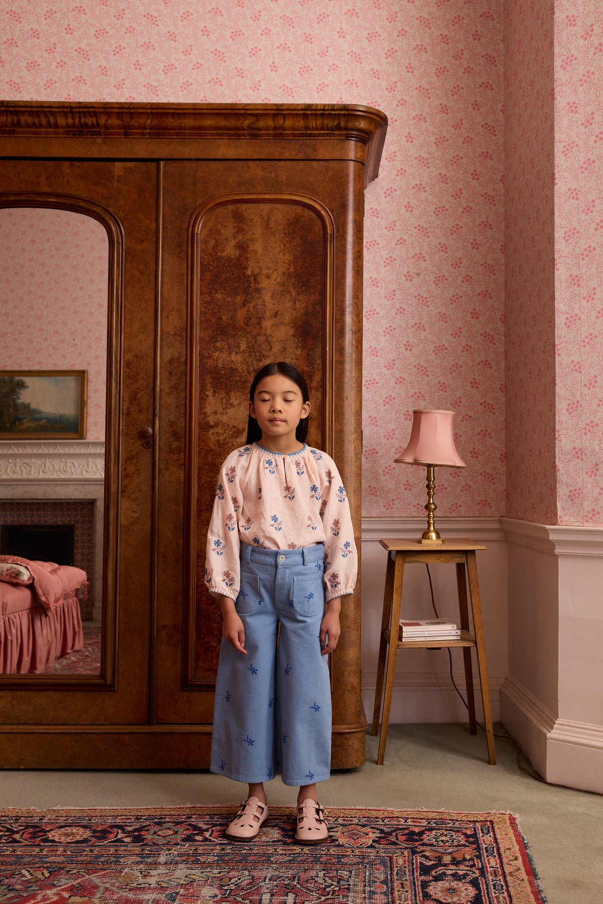 APOLINA  TAMARA BLOUSE - BLOSSOM