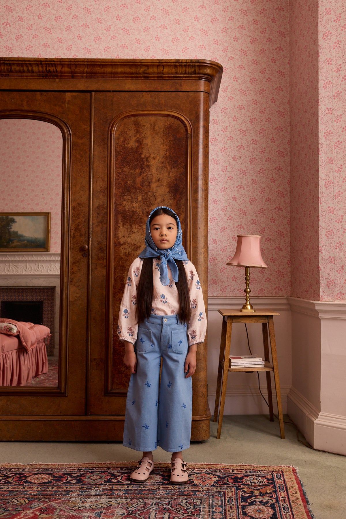 APOLINA  TAMARA BLOUSE - BLOSSOM