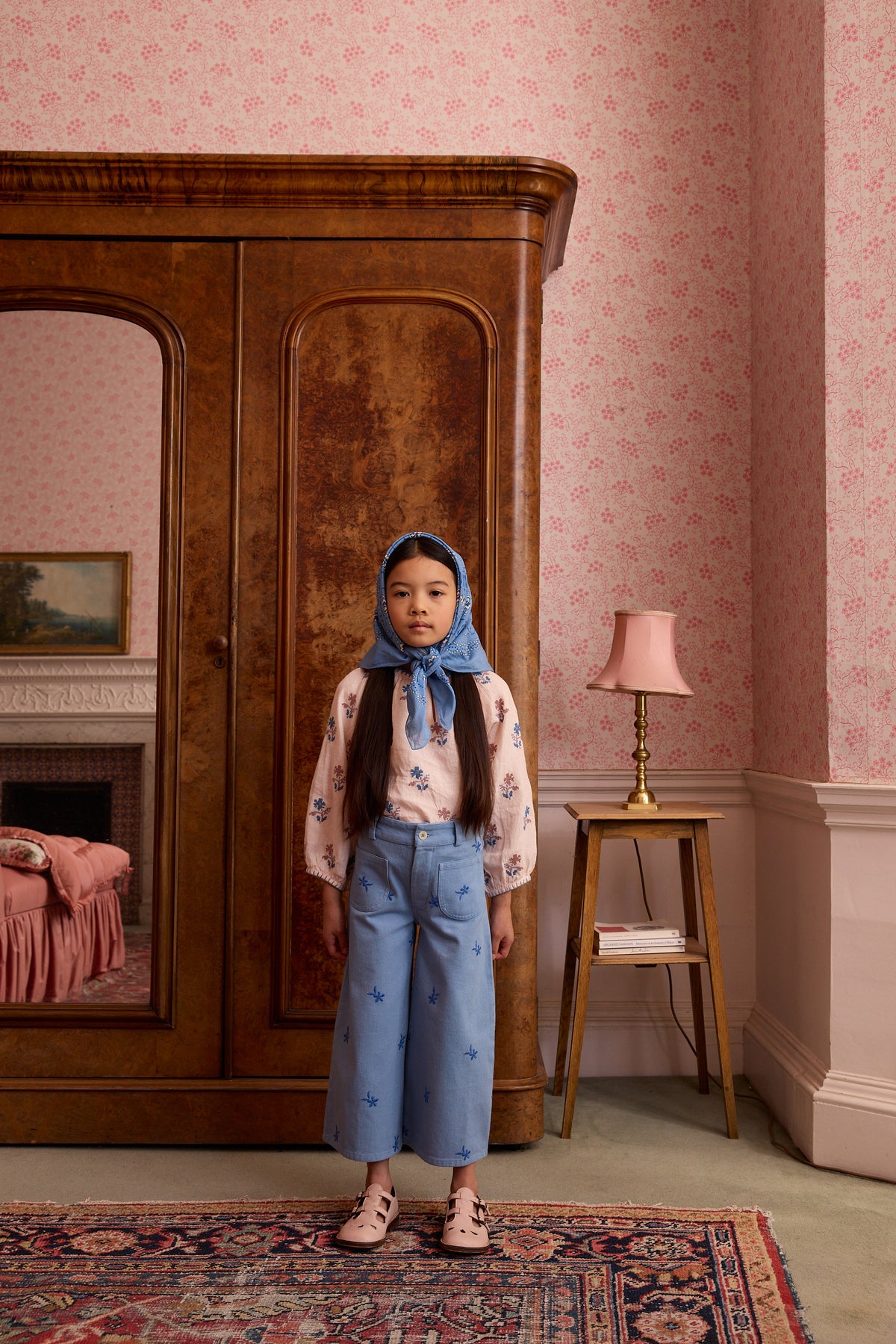 APOLINA  TAMARA BLOUSE - BLOSSOM
