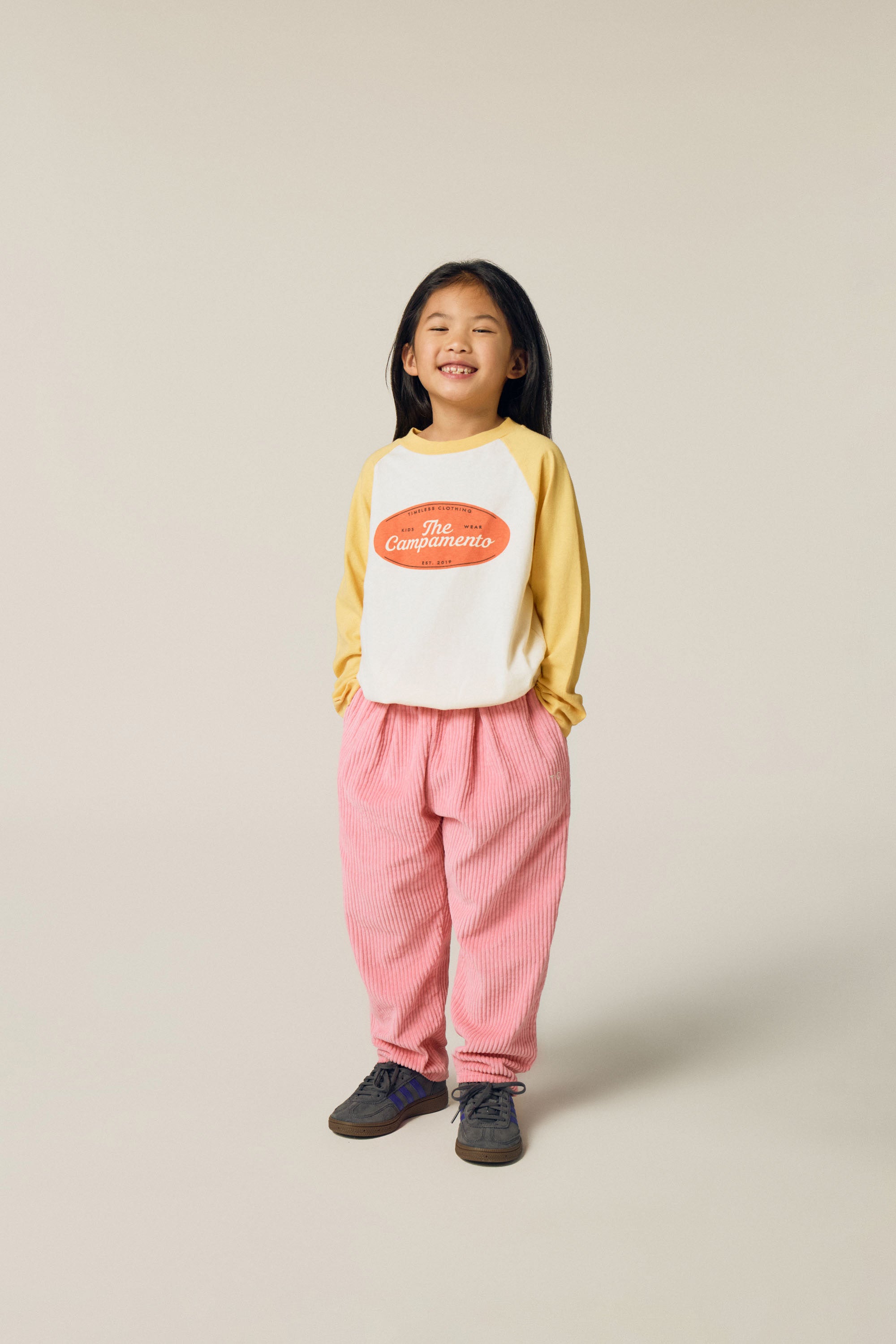 The Campamento   Color Block Yellow Tshirt