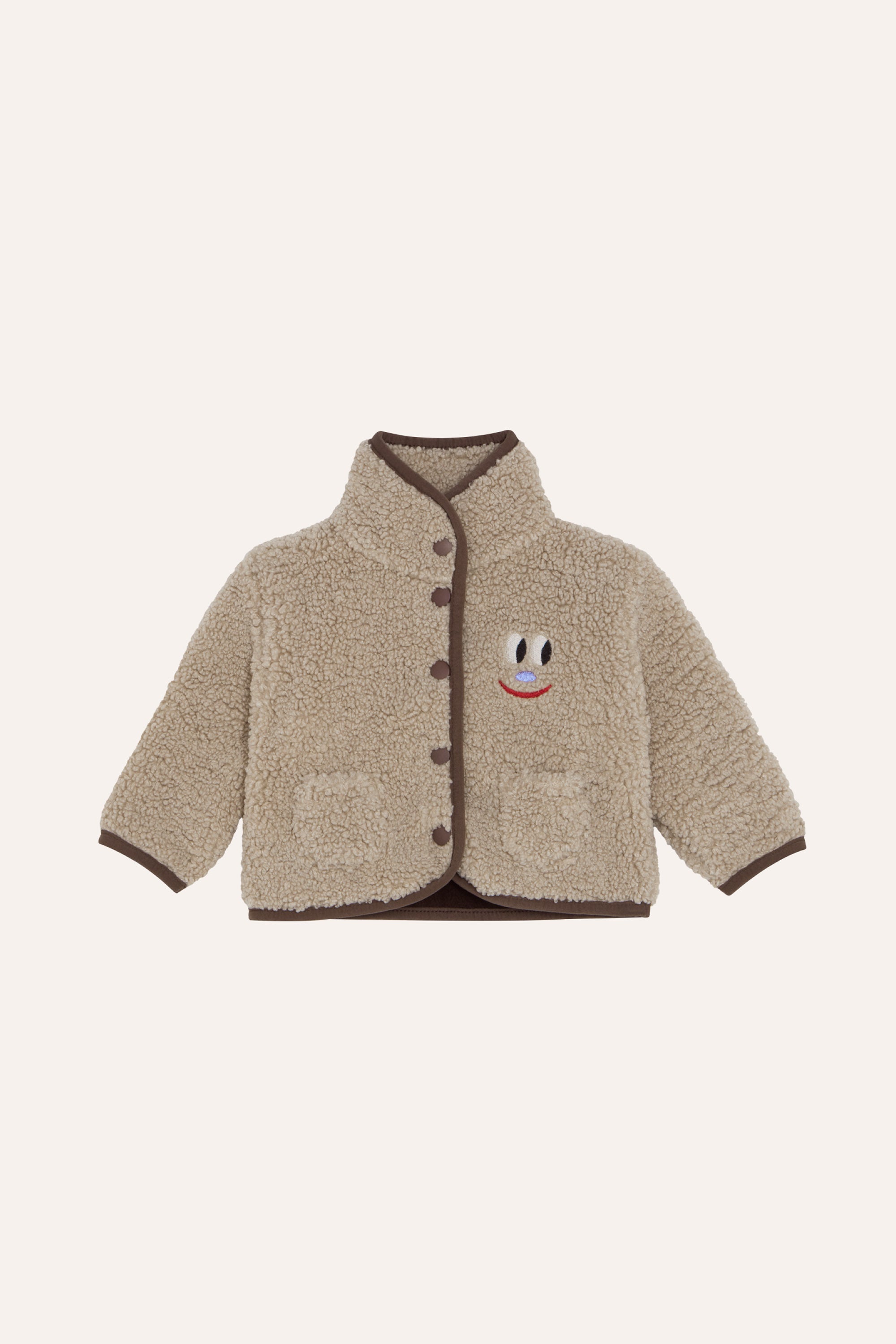 The Campamento    Smiling Face Teddy Baby Jacket