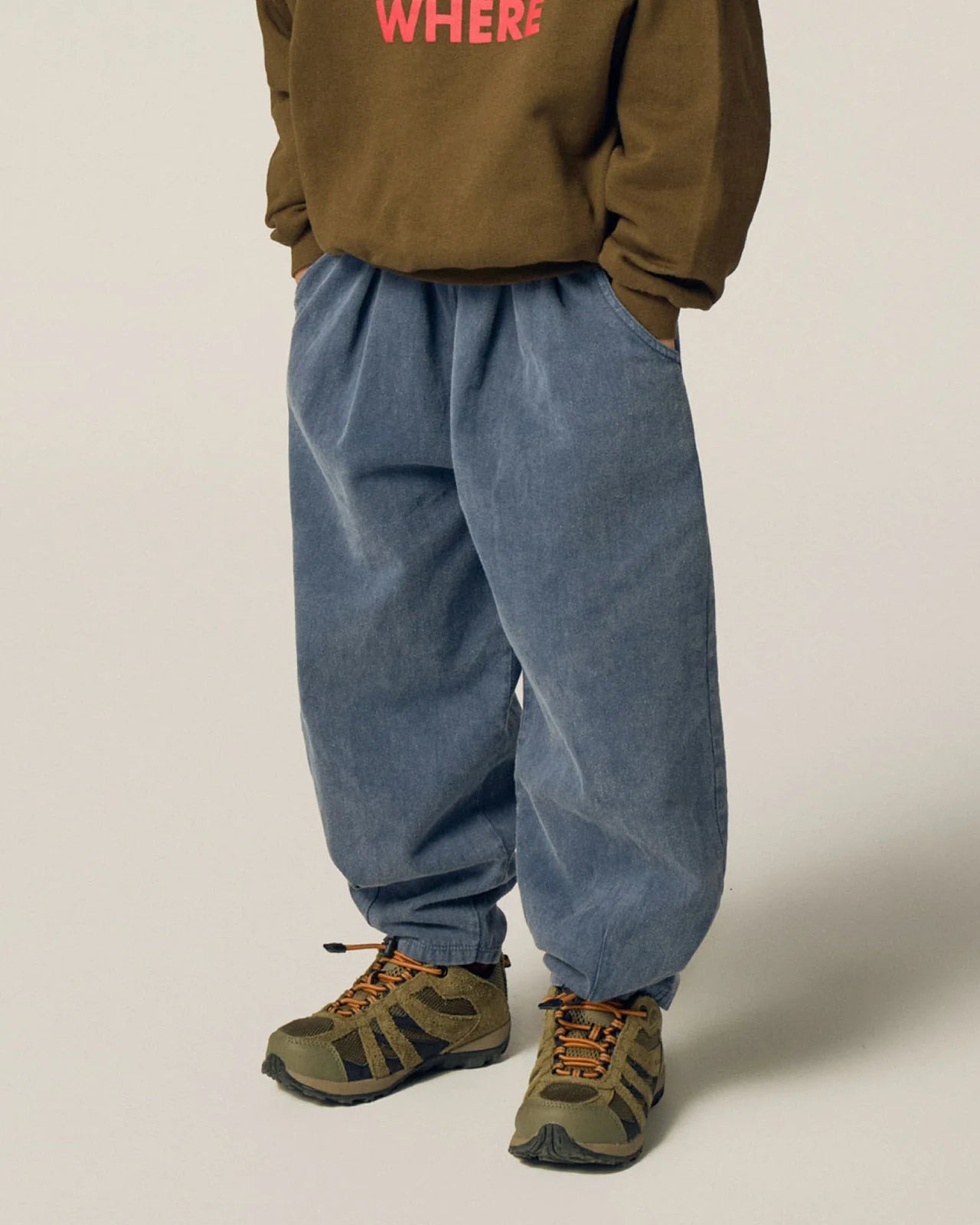The Campamento   Blue Washed Trousers