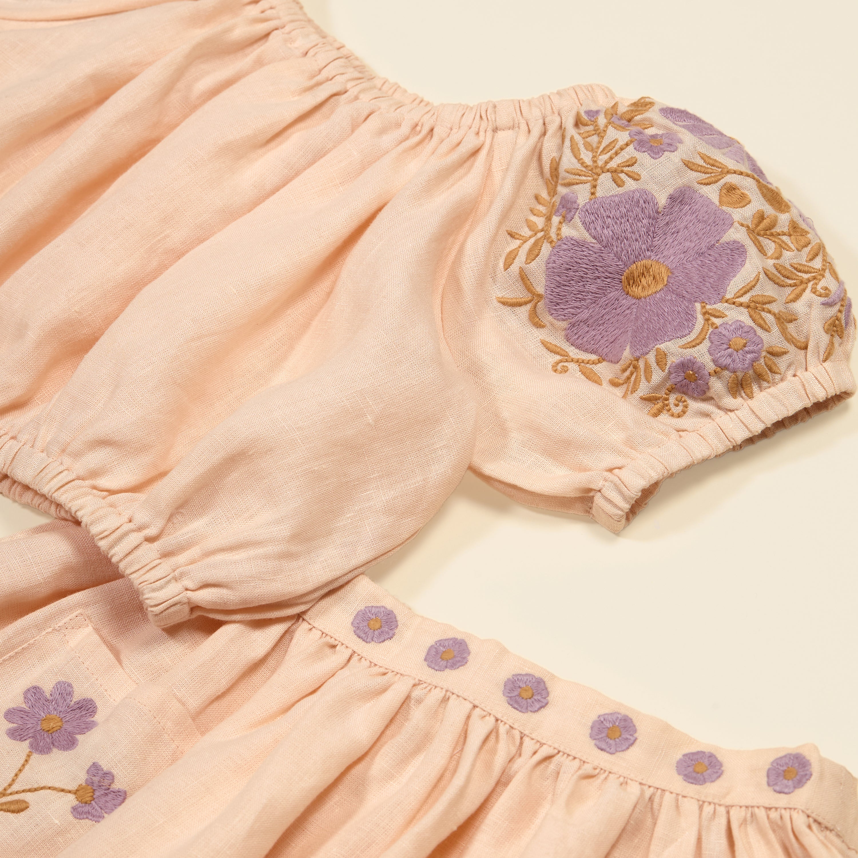 APOLINA VELMA SKIRT SET BLUSH