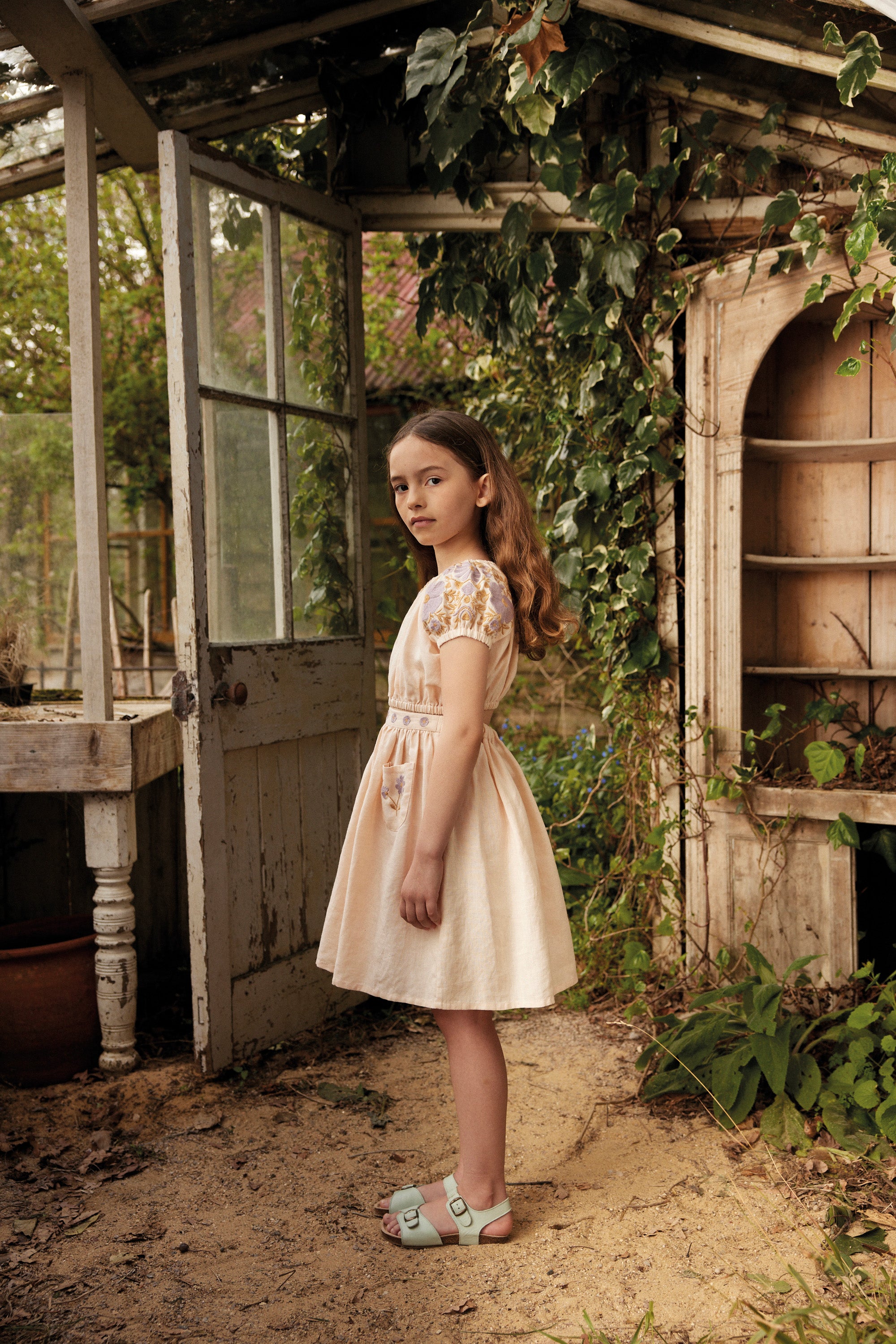APOLINA  VELMA SKIRT SET  BLUSH