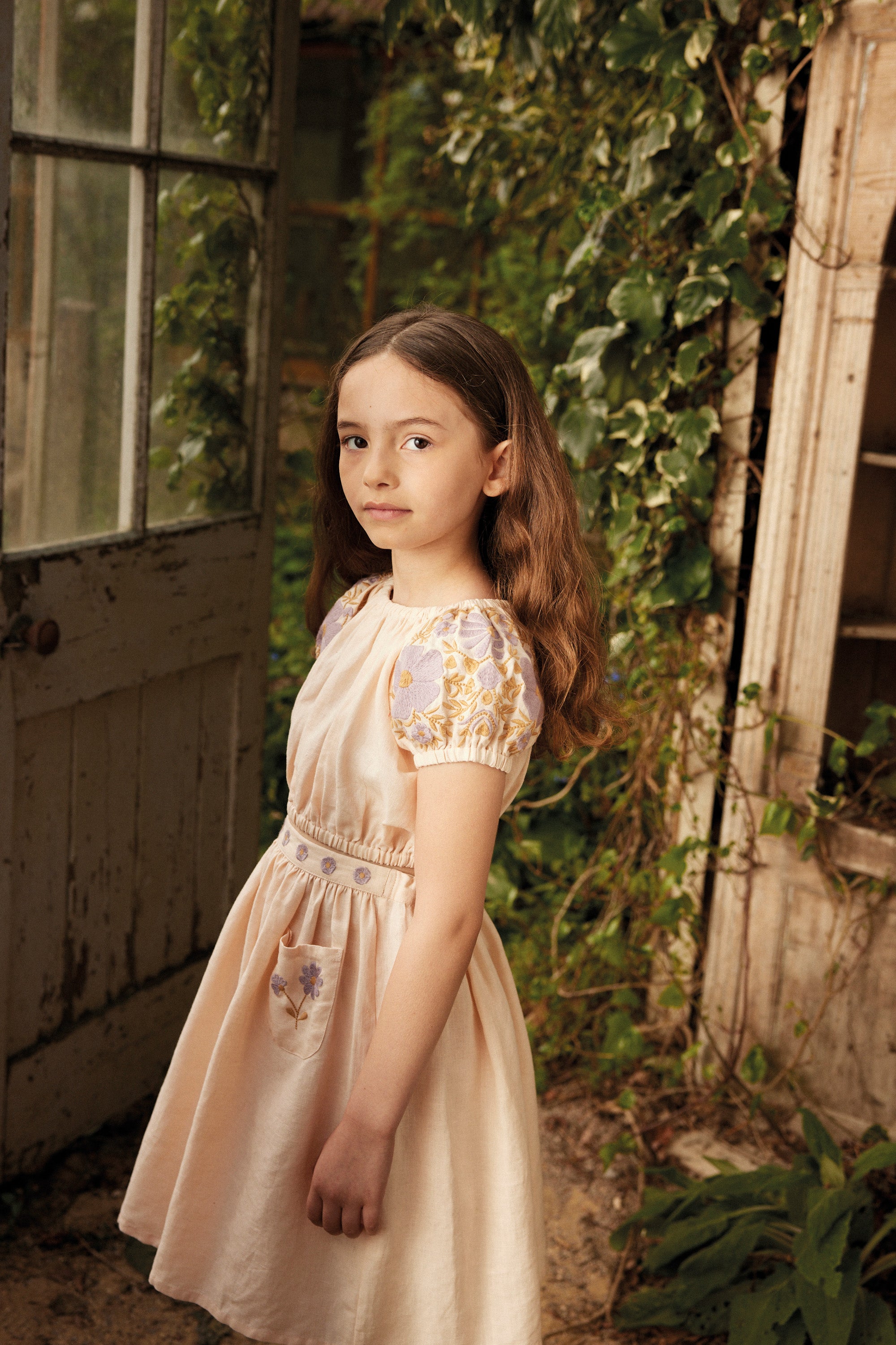 APOLINA  VELMA SKIRT SET  BLUSH