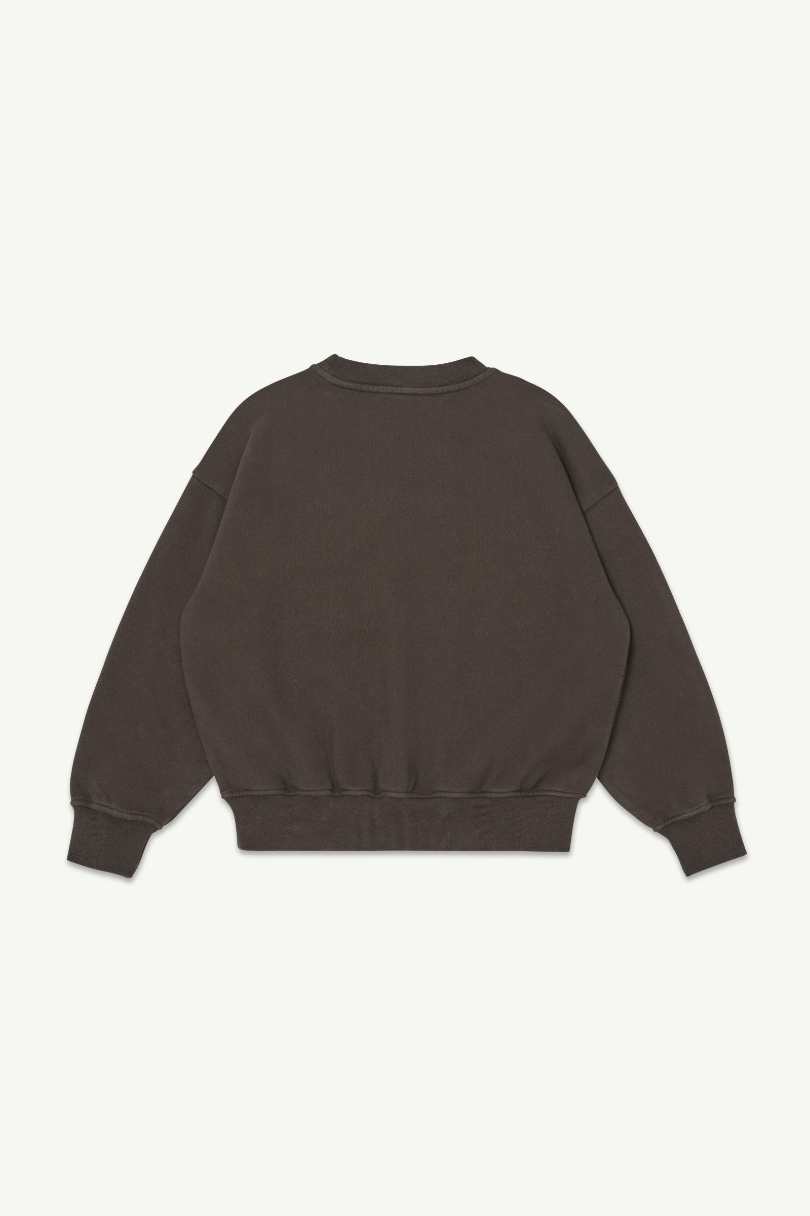 main story  Bubble Sweatshirt  Chocolate Brown