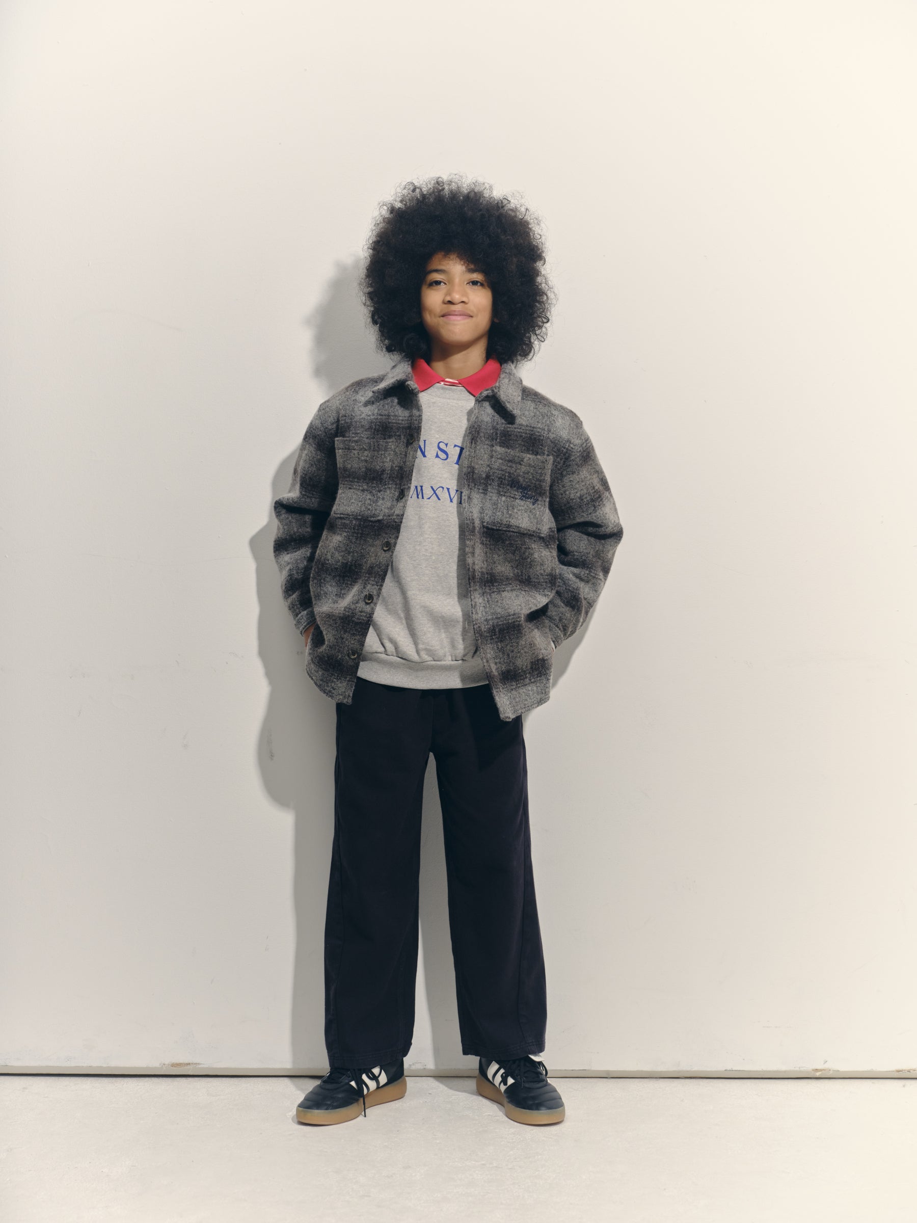 main story  Bubble Sweatshirt  Grey Melange