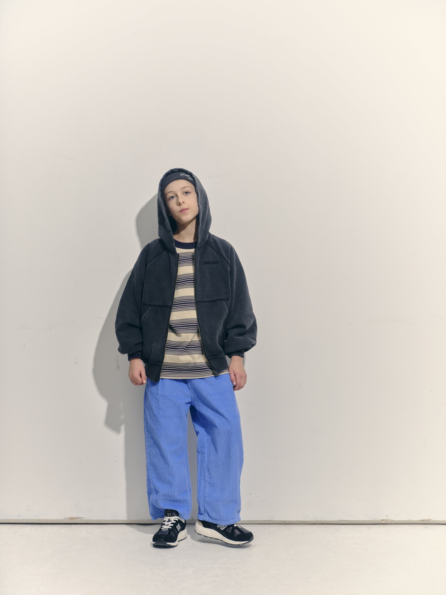 main story  Band Tee  Angora Stripe