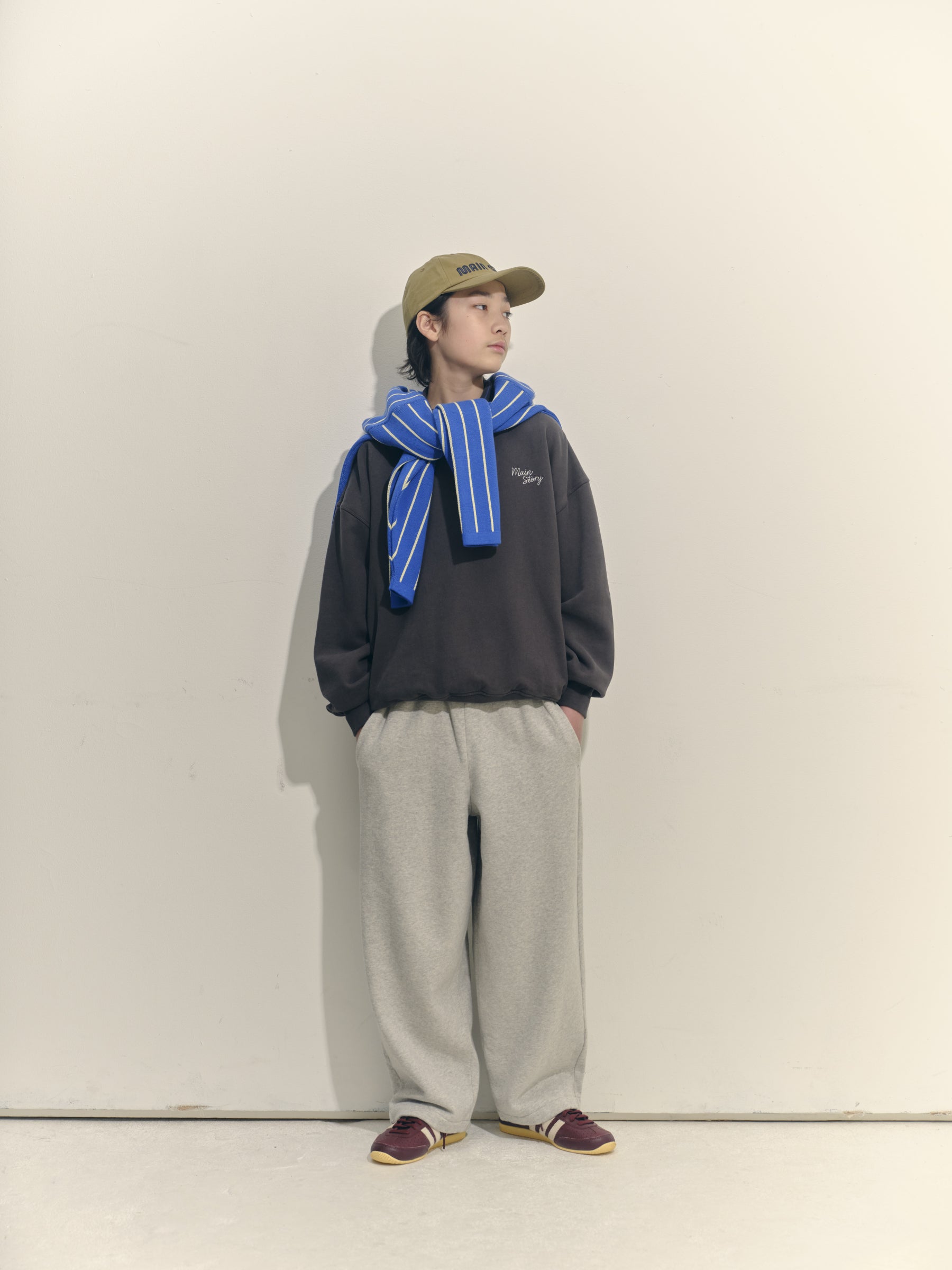 main story  Lounge Pants  Light Grey Melange