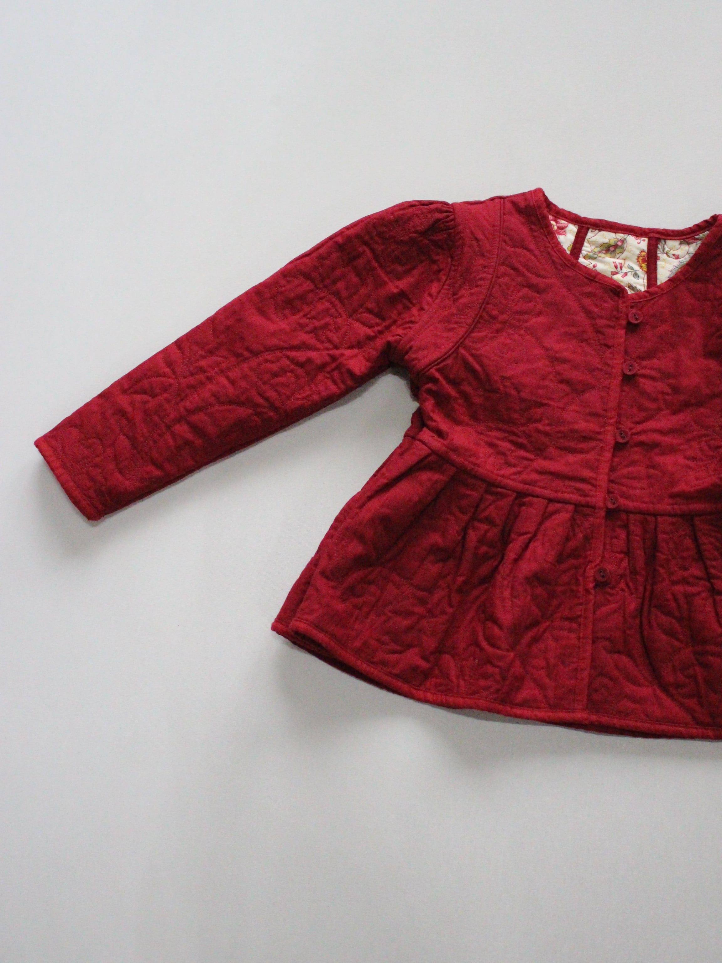 BONJOUR DIARY  Quilted jacket Aline print