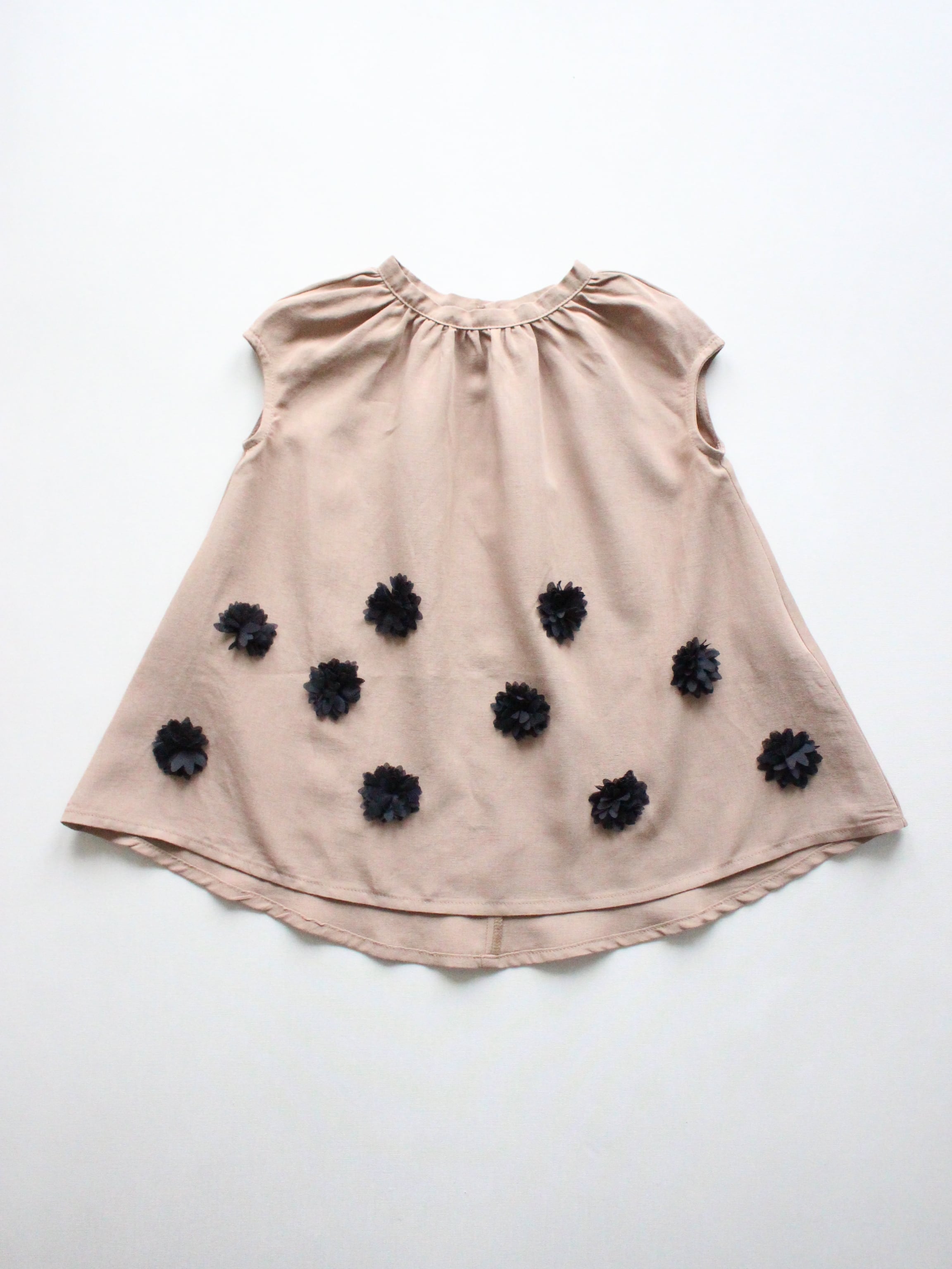 HELLO LUPO FIORI DRESS - NOCCIOLA