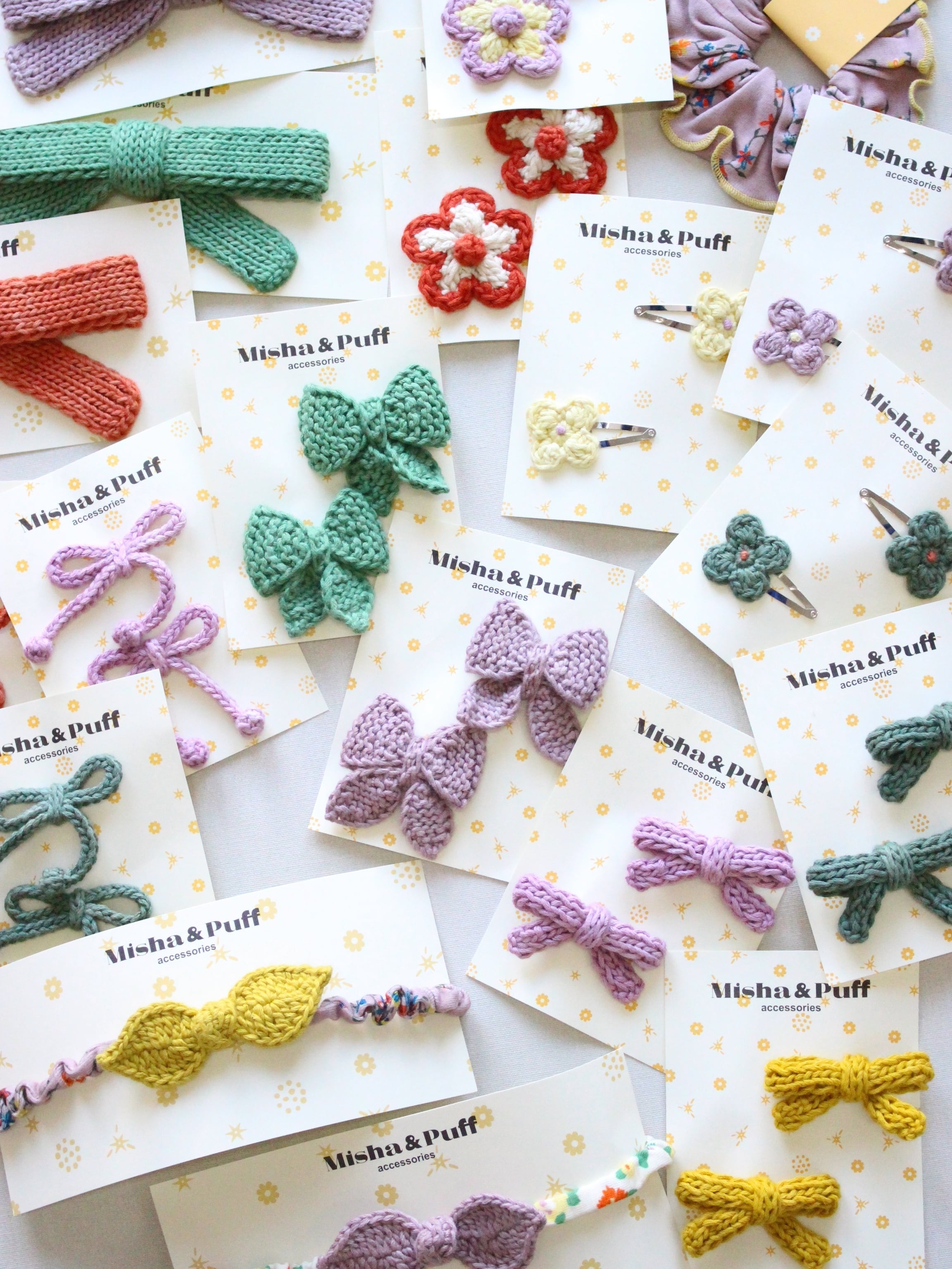 misha and puff 4Y ポップコーン スケポン Misha & Puff Popcorn Bow Elastic Oakmoss