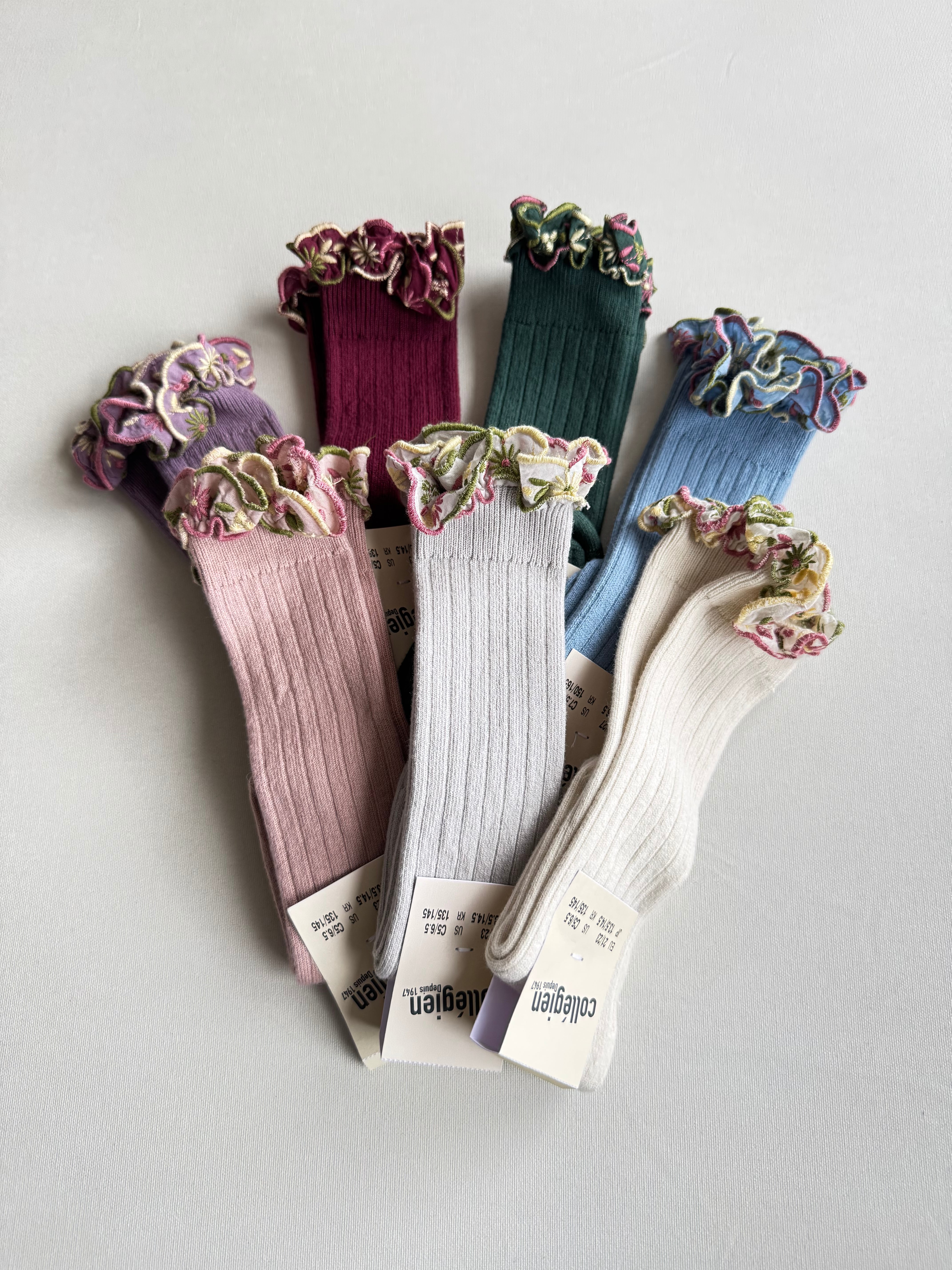 collegien Eglantine Knee-high Socks Vieux Rose