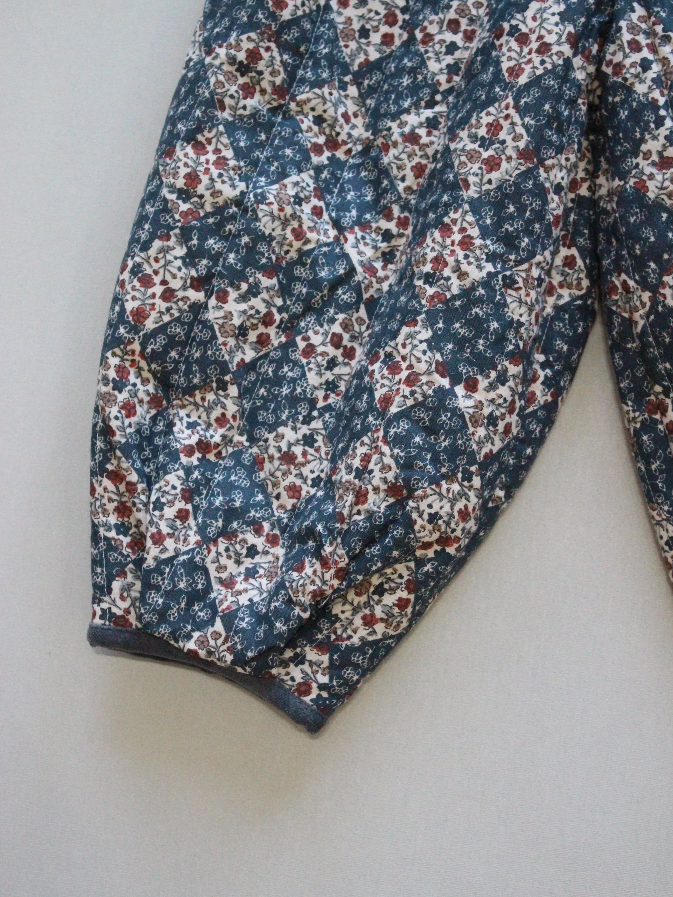 little cotton clothes Quilted Jessica Trousers Harlequin Floral