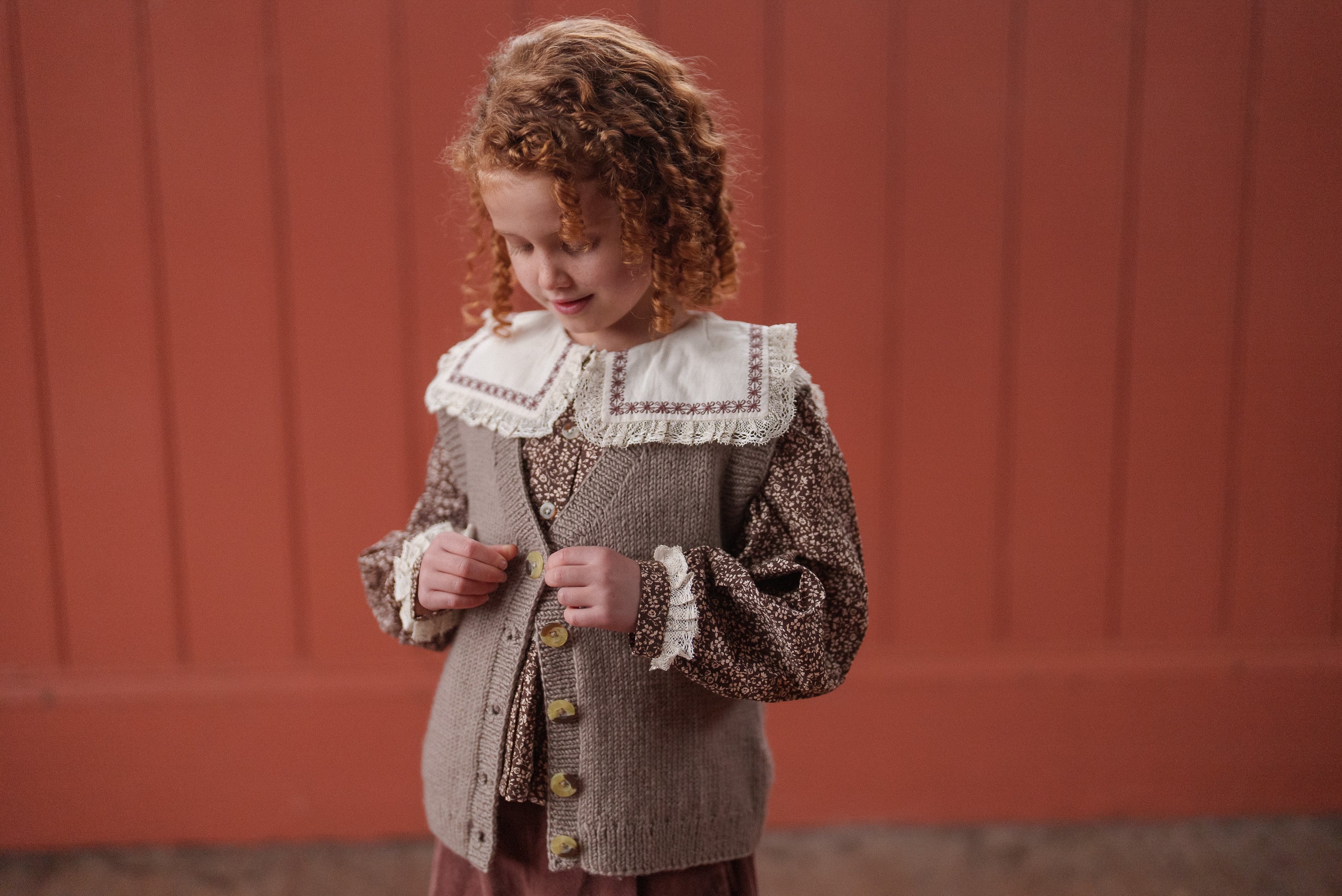 little cotton clothes Alana Blouse Bracken Floral