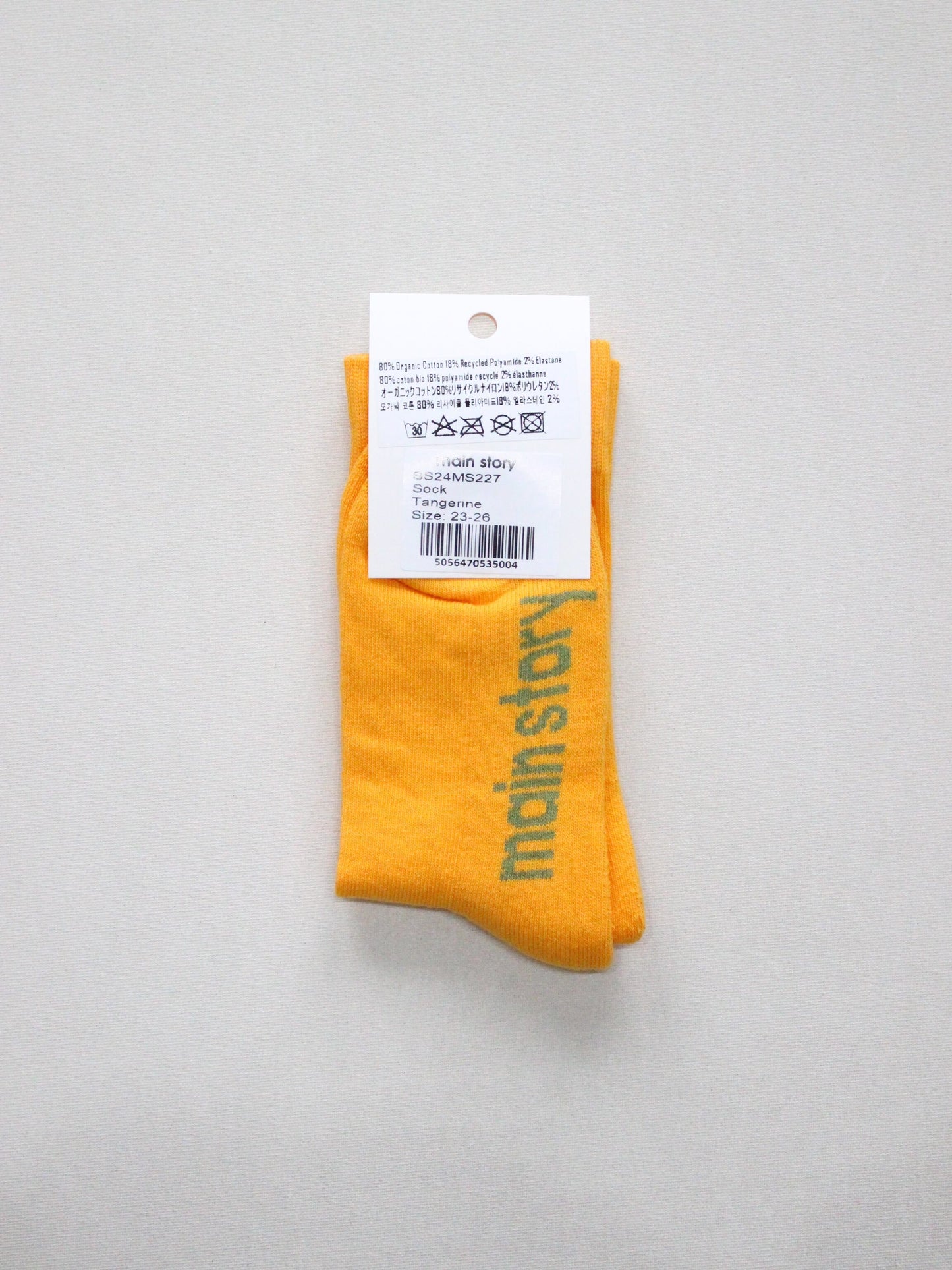 main story  Socks　Tangerine