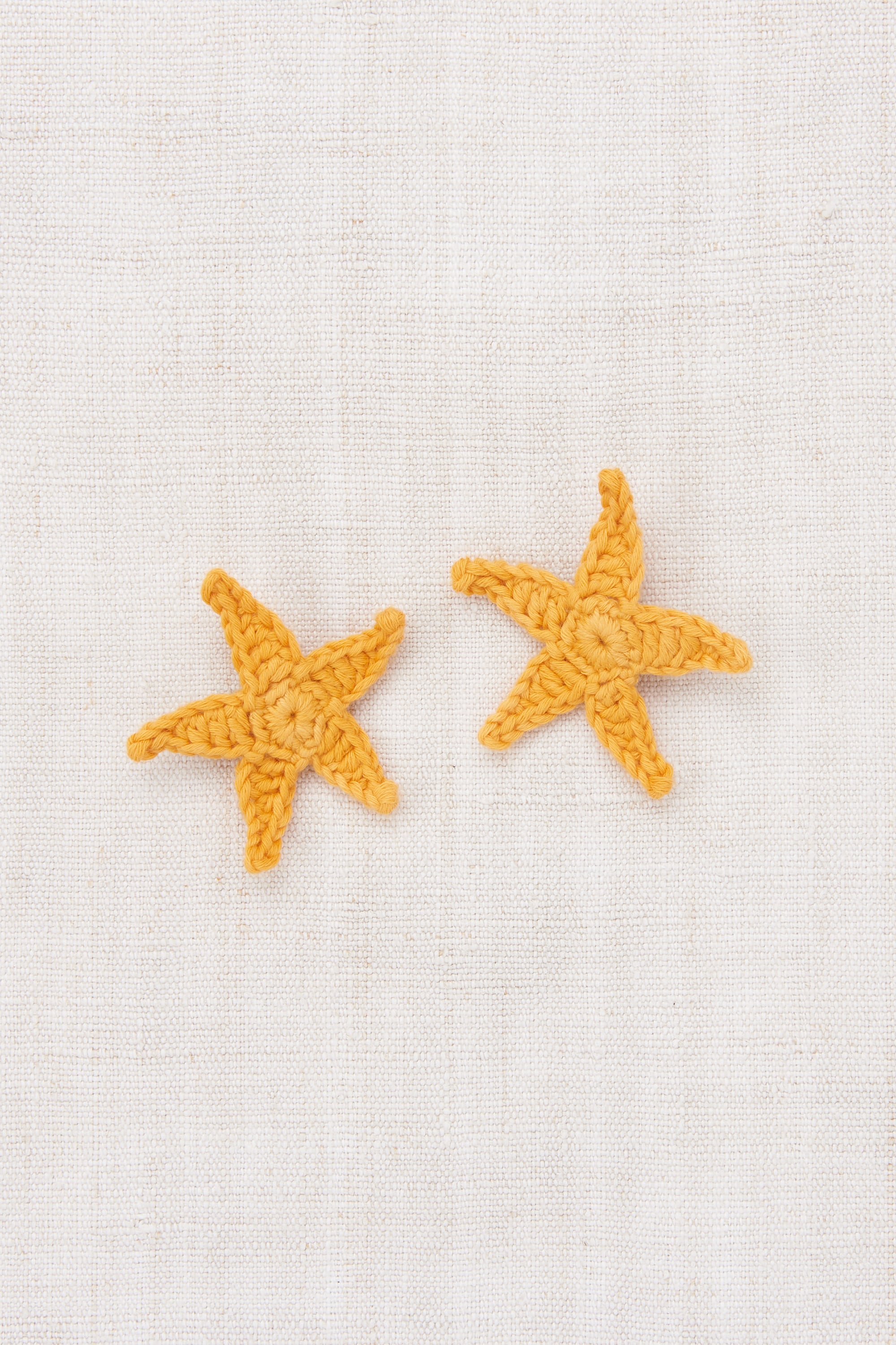 Misha & Puff Starfish Clip Set Frangipani　