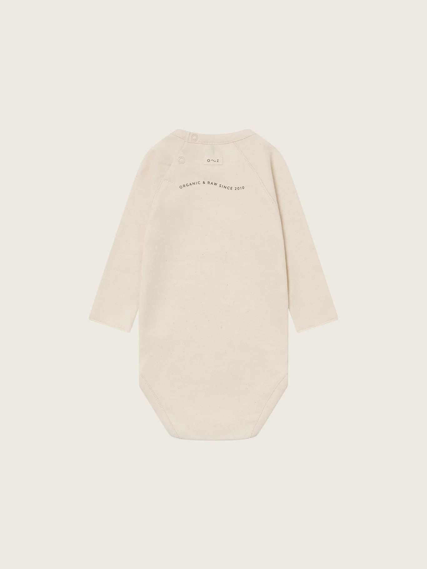 ORGANIC ZOO  Undyed Milk Bodysuit