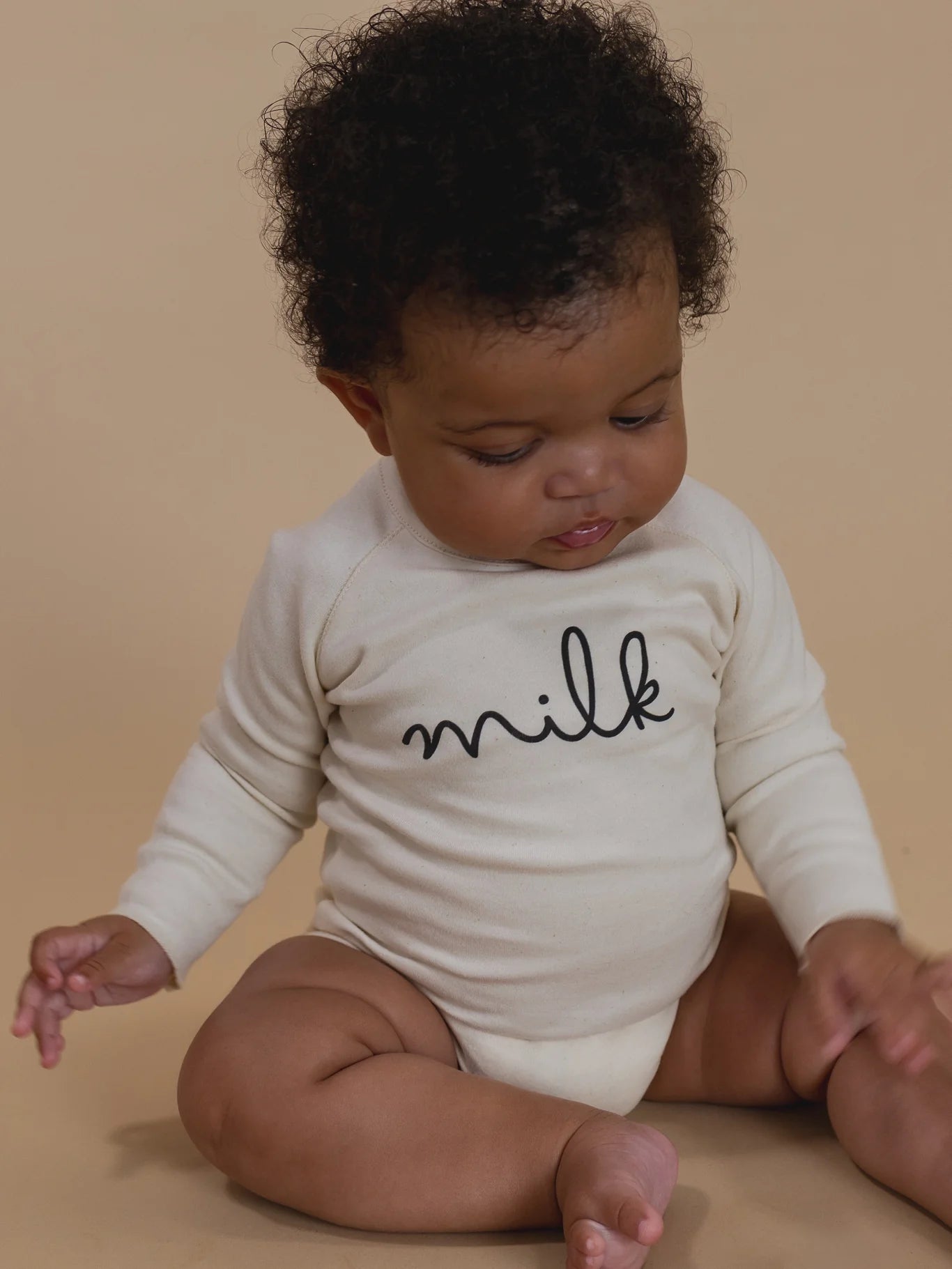 ORGANIC ZOO  Undyed Milk Bodysuit