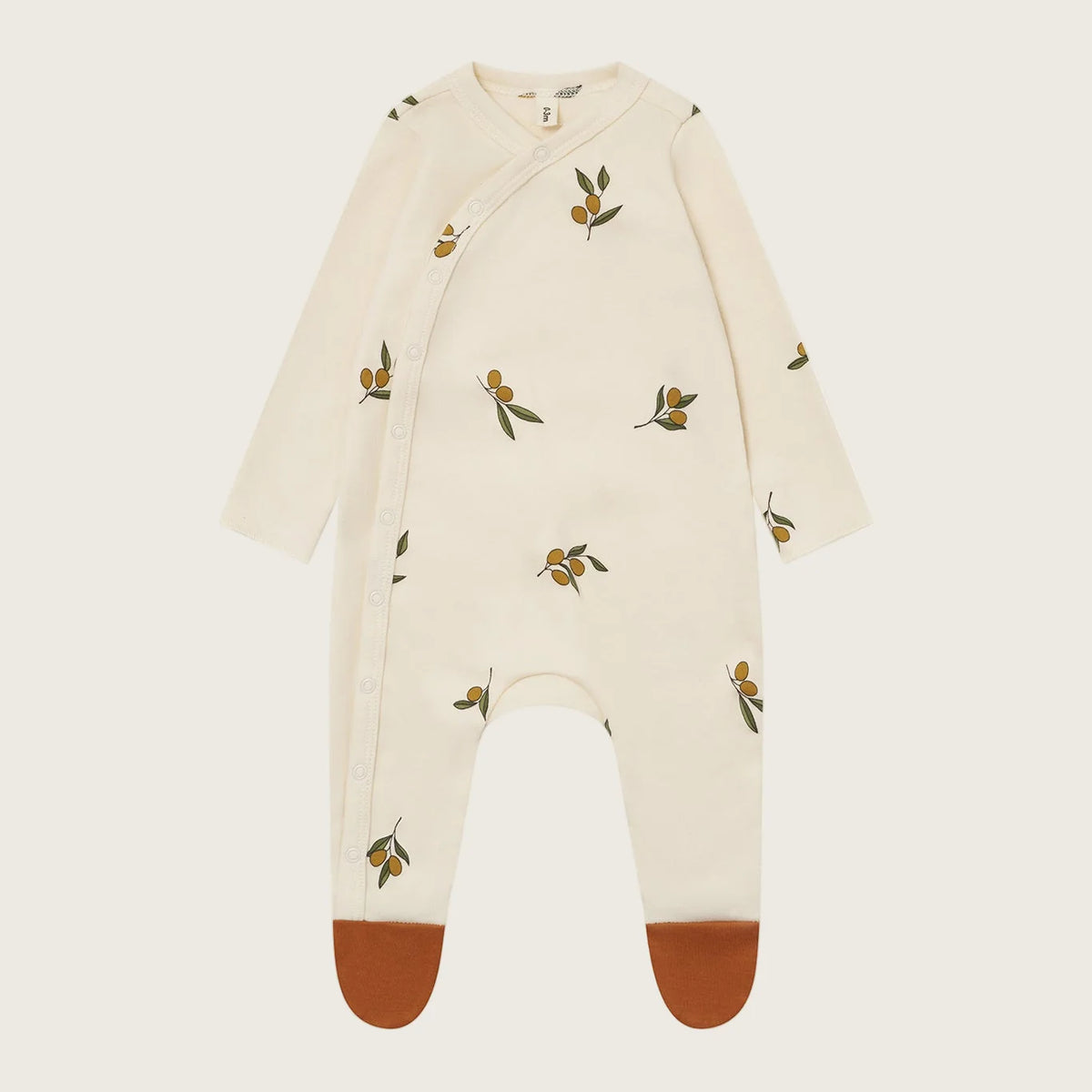ORGANIC ZOO Olive Garden Suit with contrast feet